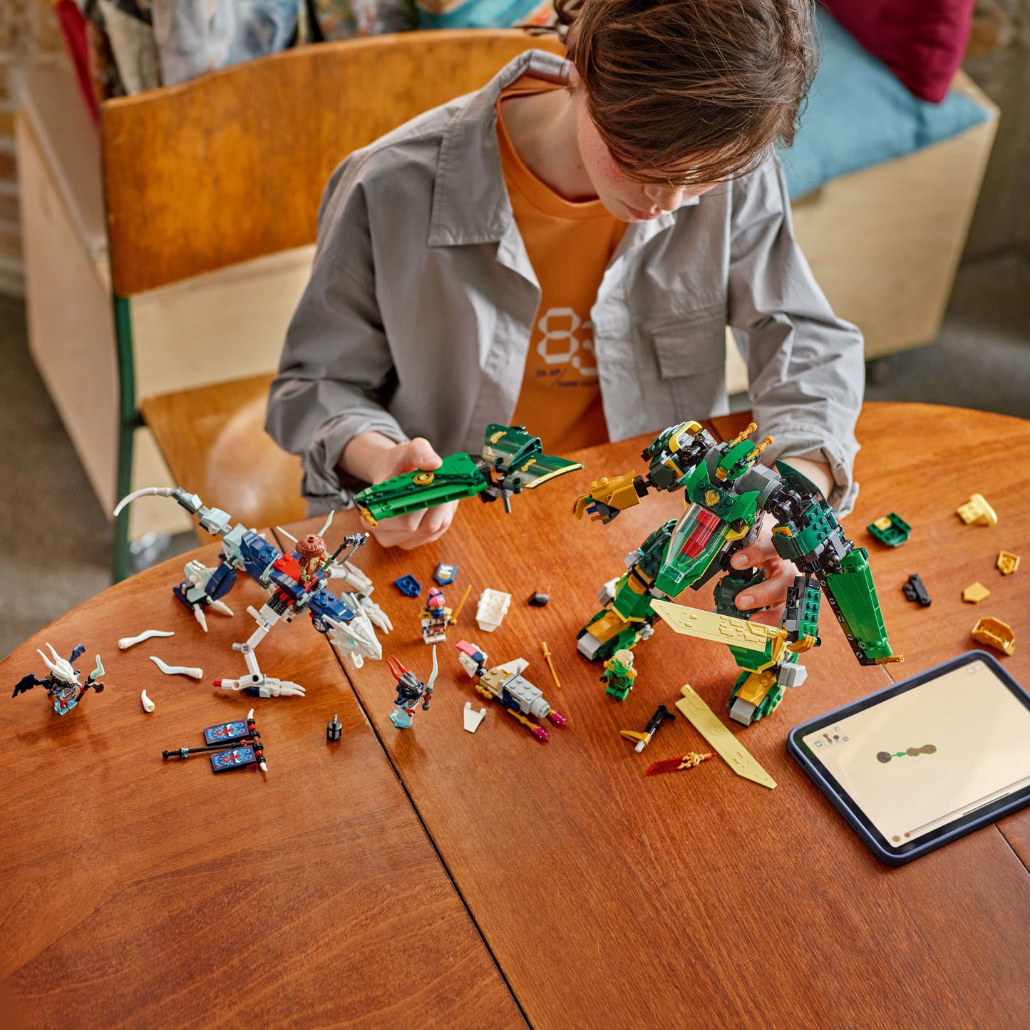 Lego Ninjago 71845 Lloyd’s Jet Mech Buildable Playset for Age 9 and Up