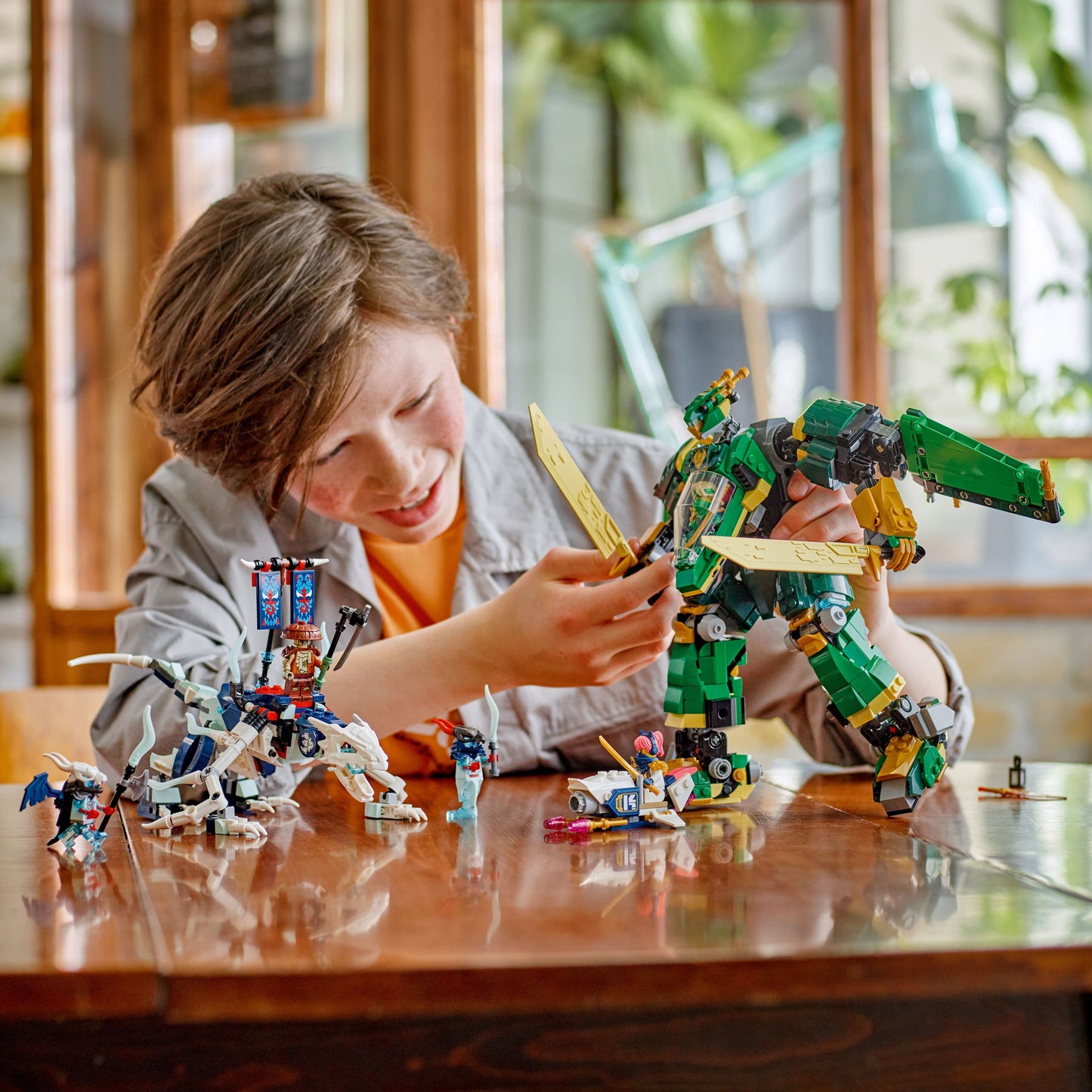 Lego Ninjago 71845 Lloyd’s Jet Mech Buildable Playset for Age 9 and Up