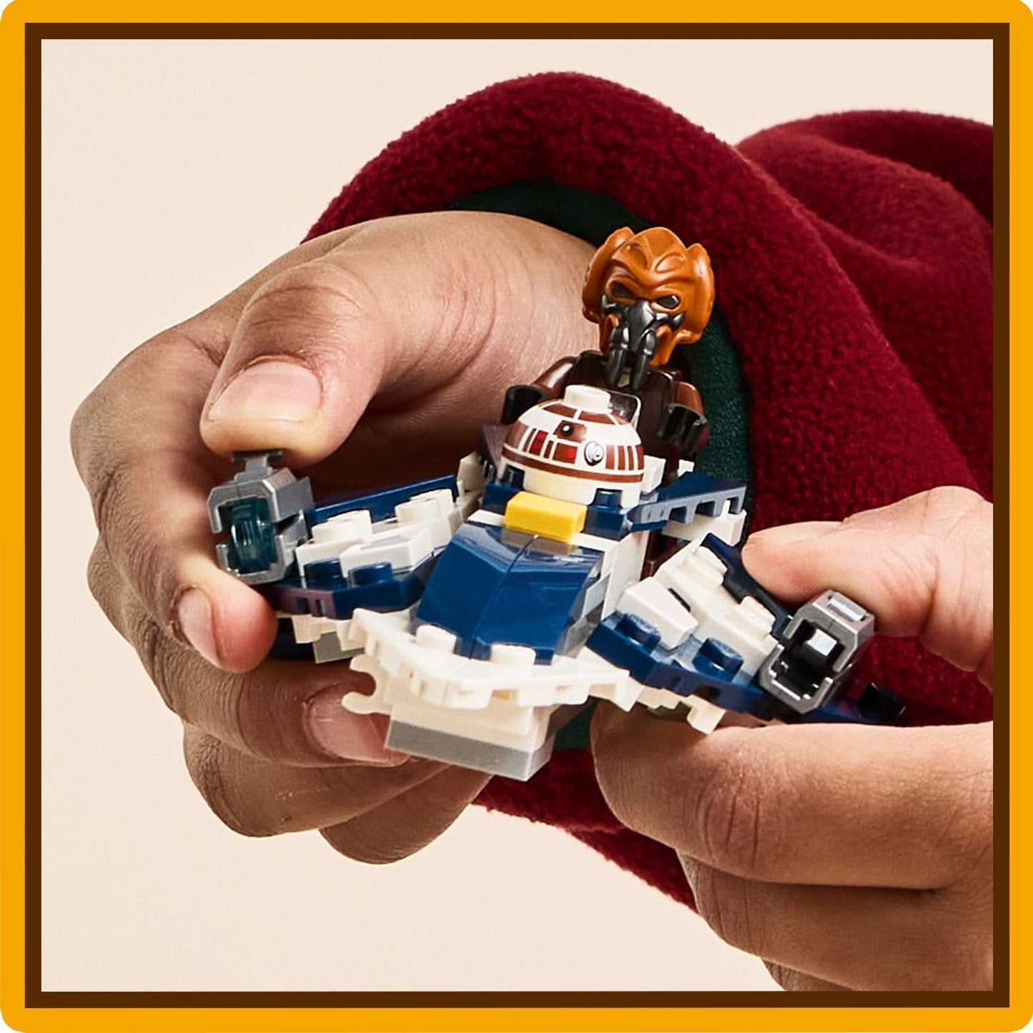 Lego Star Wars 75400 Plo Koon’s Jedi Starfighter Microfighter Ages 6+