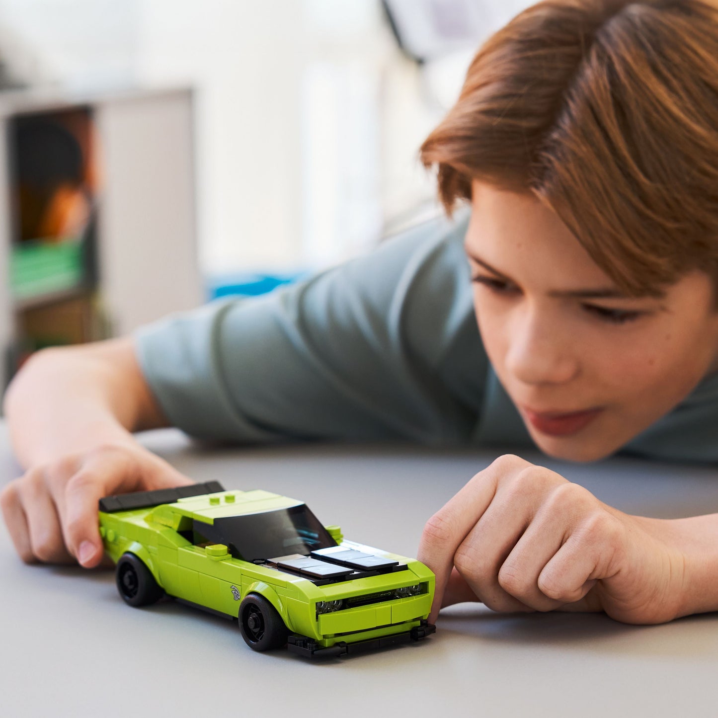 Lego Speed Champions 77237 Dodge Challenger SRT Hellcat Car for Age 9+