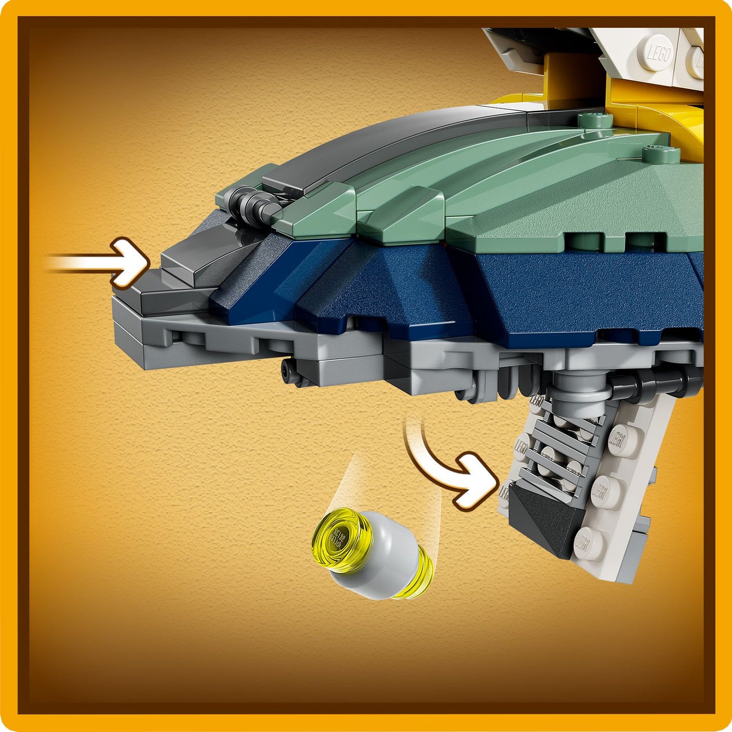 Lego Star Wars 75433 Jango Fett's Starship Buildable Playset for Ages 9+