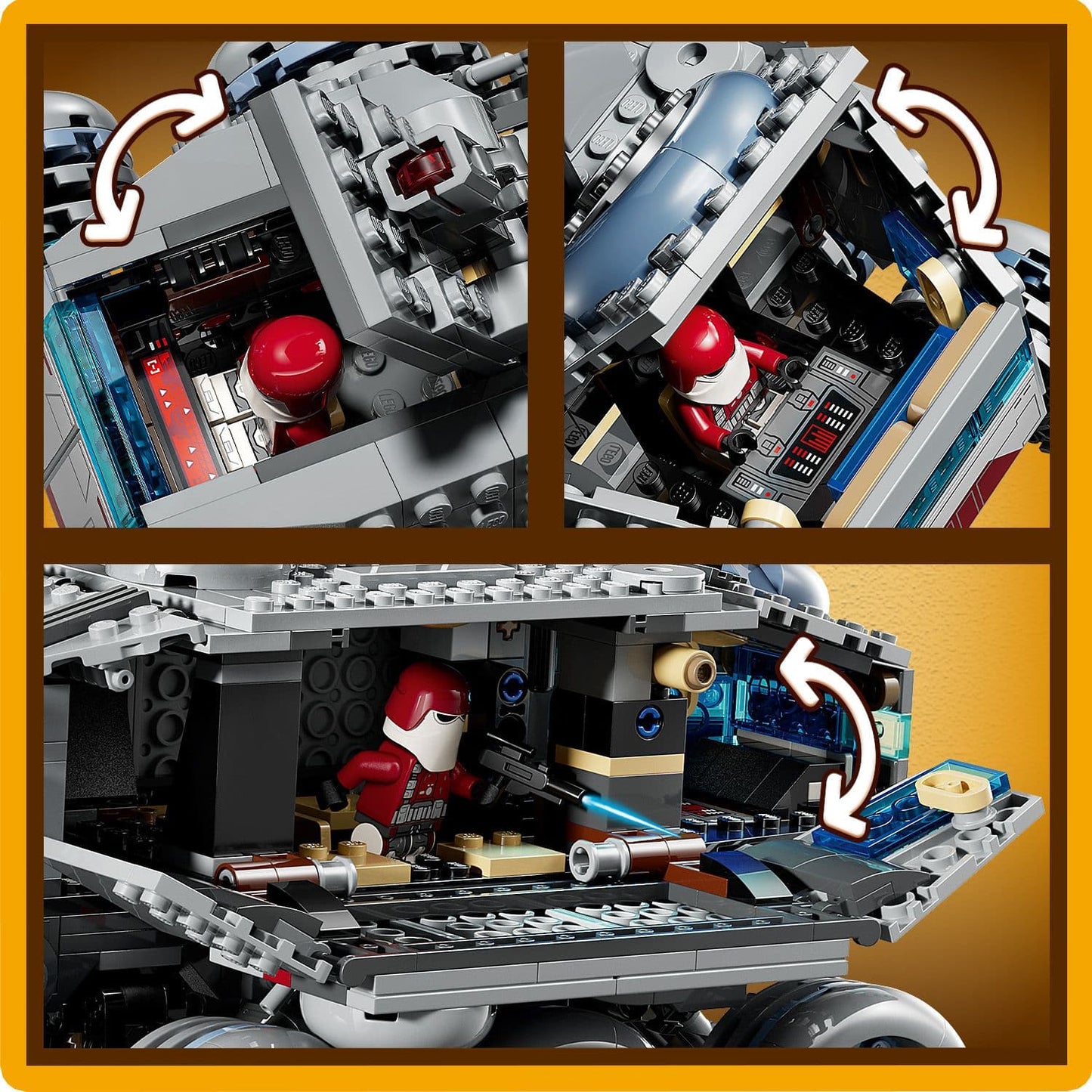 Lego Star Wars 75413 Republic Juggernaut Buildable Playset for Ages 9+