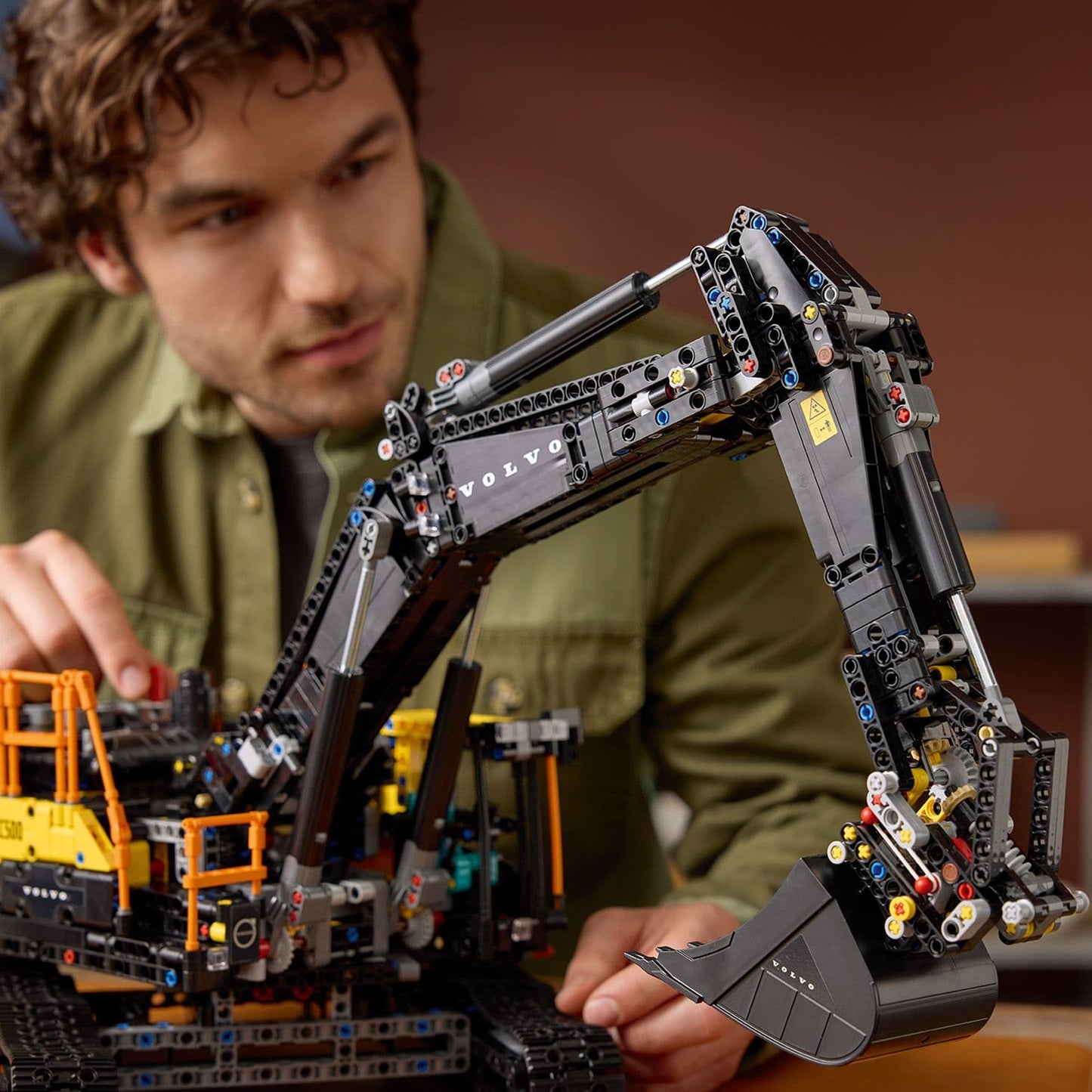 Lego Technic 42215 Volvo EC500 Hybrid Excavator for Adults Ages 18+