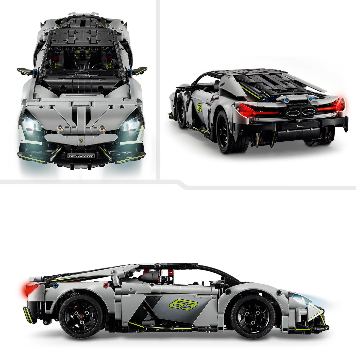 Lego Technic 42214 Lamborghini Revuelto Super Sports Car for Ages 10+