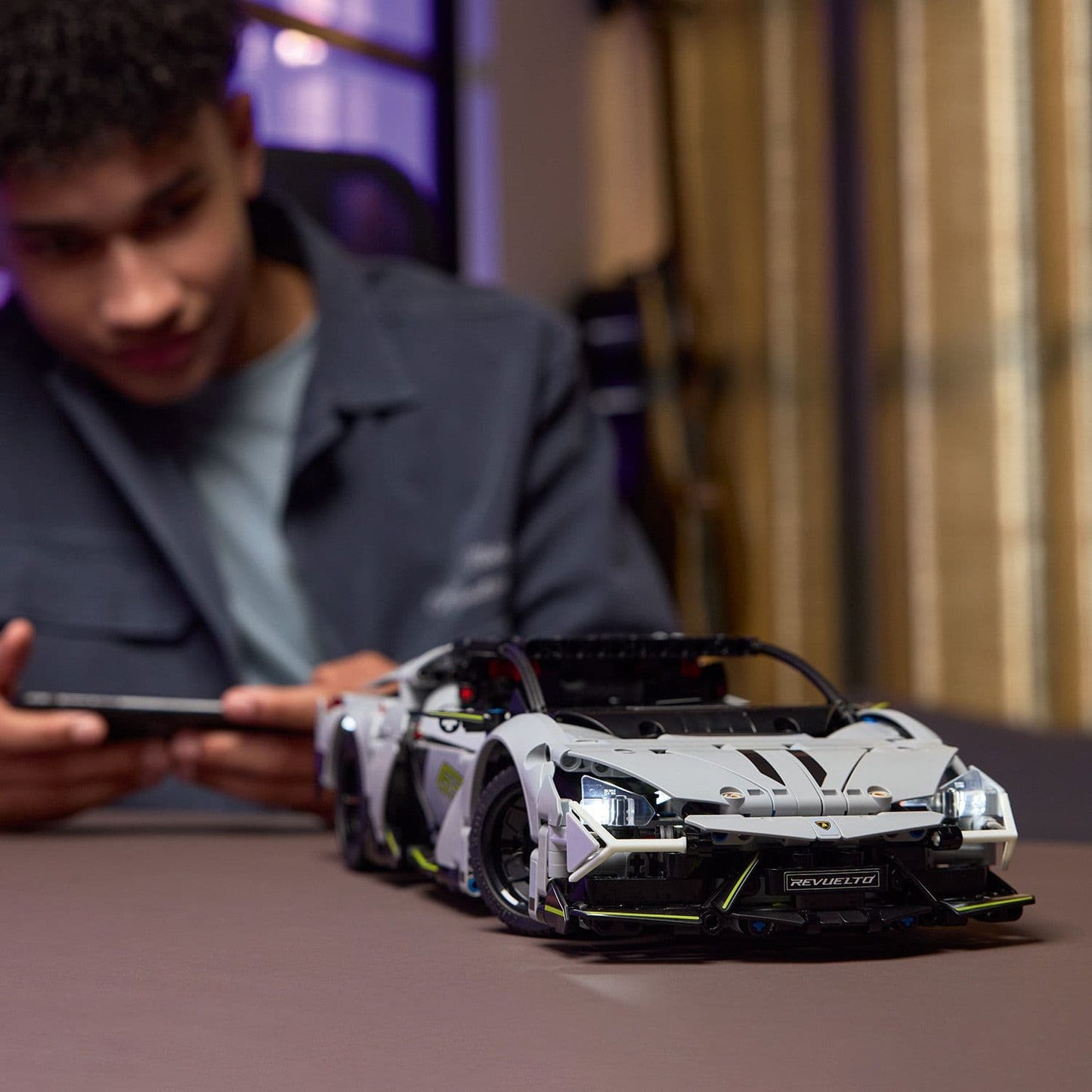 Lego Technic 42214 Lamborghini Revuelto Super Sports Car for Ages 10+