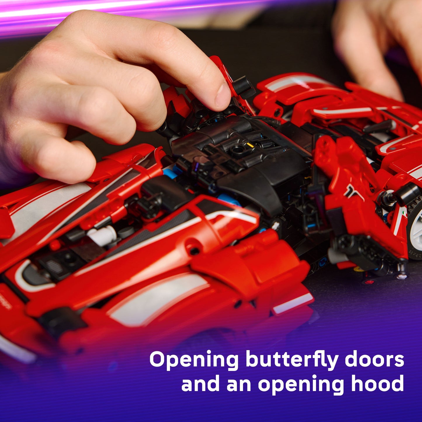 Lego Technic 42212 Ferrari FXX K Buildable Car Playset for Age 10 & Up