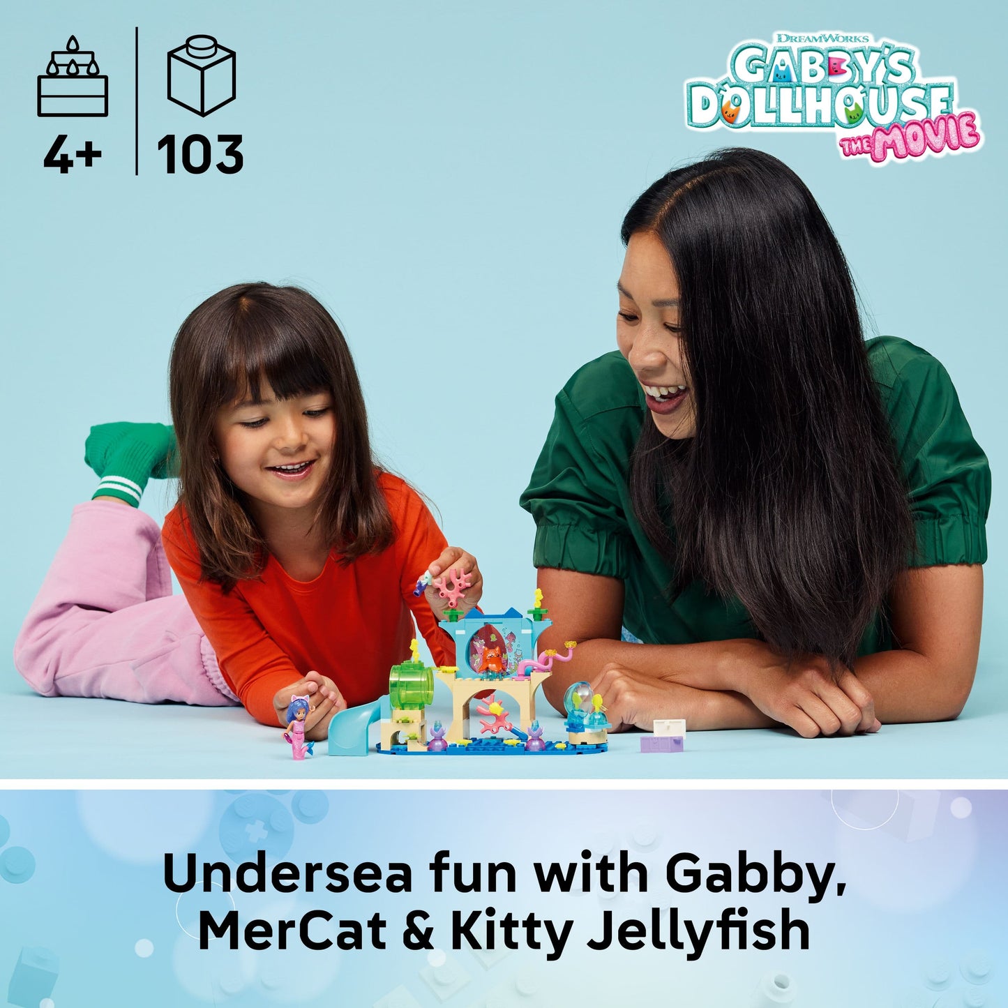 Lego Gabby's Dollhouse 11204 Mermaid Gabby's Aquarium Adventure Age 4+