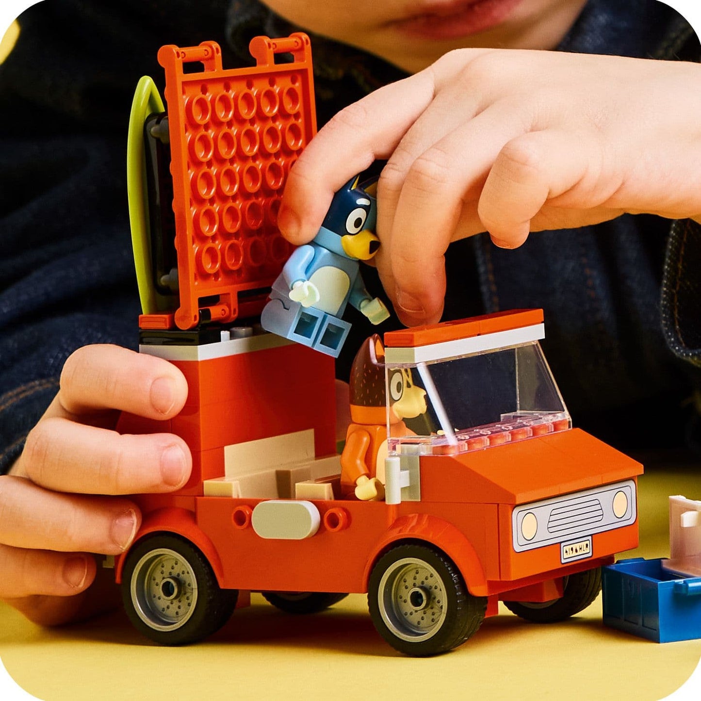Lego Bluey 11202 Bluey's Beach & Family Car Trip for Children Ages 4+