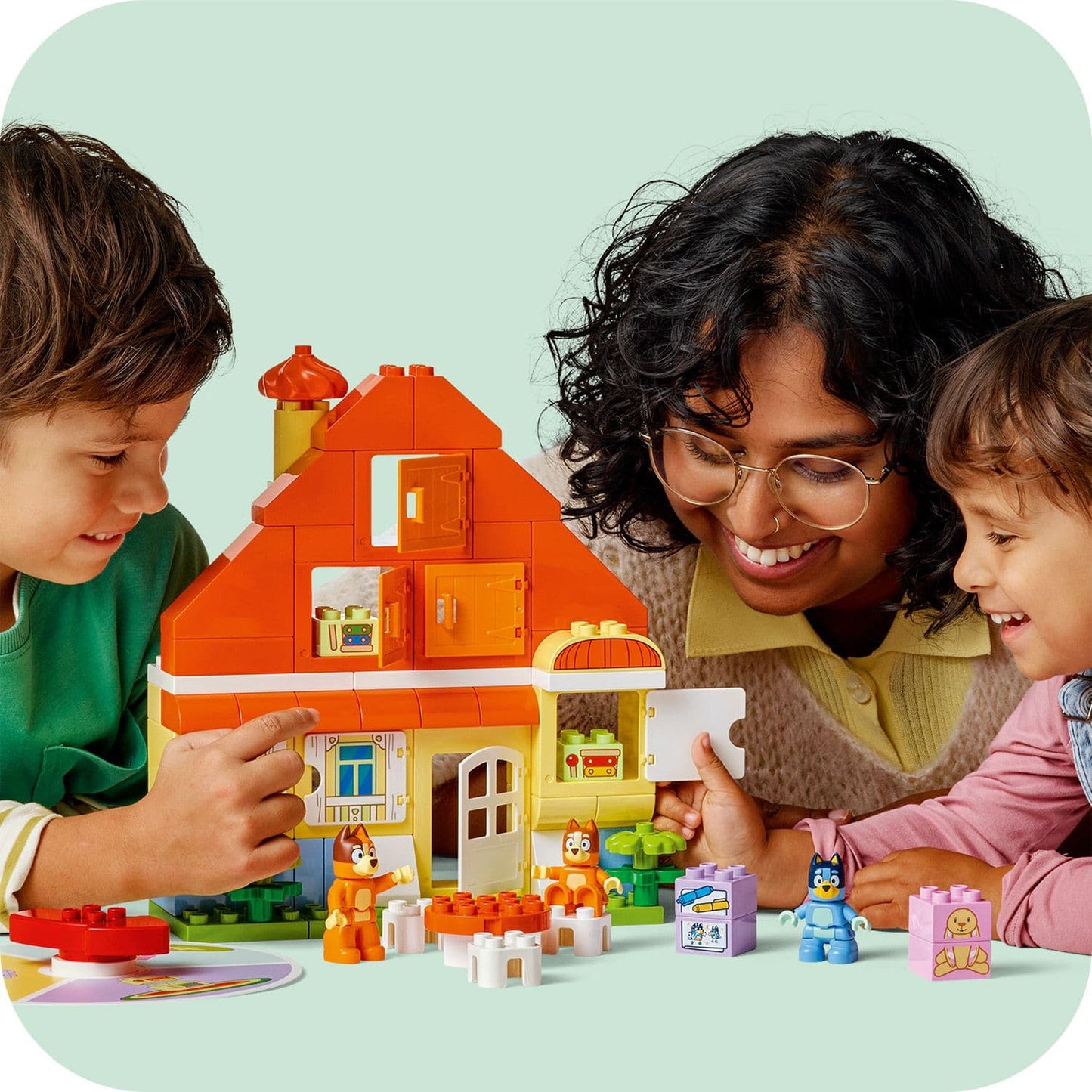 Lego Duplo Bluey 10459 Bluey's Family House with Memory Game Ages 3+
