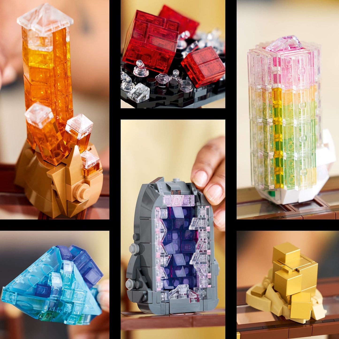 Lego Ideas 21362 Mineral Collection Set for Adults Aged 18 and Up