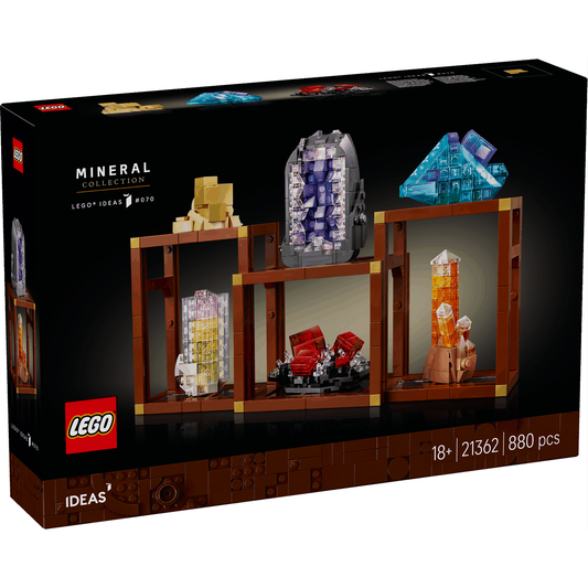 Lego Ideas 21362 Mineral Collection Set for Adults Aged 18 and Up