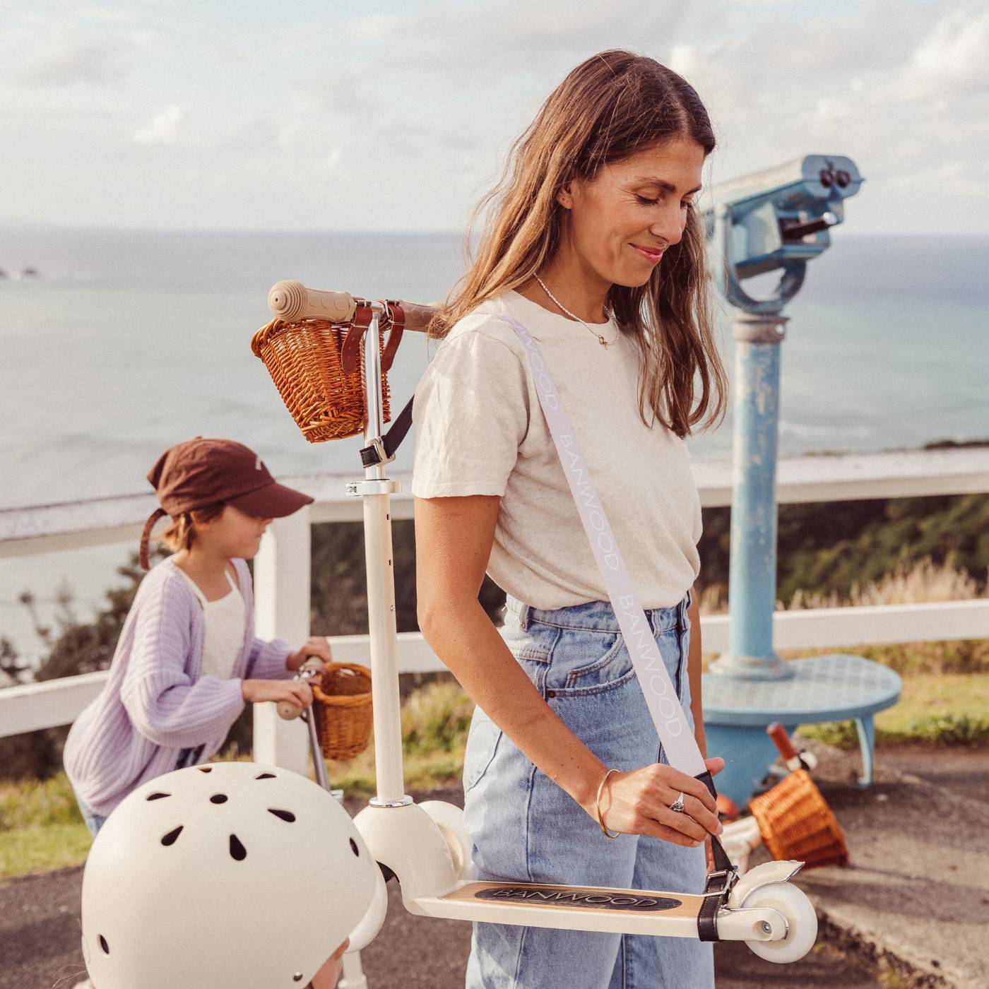 BANWOOD SCOOTER CARRY STRAP - CREAM