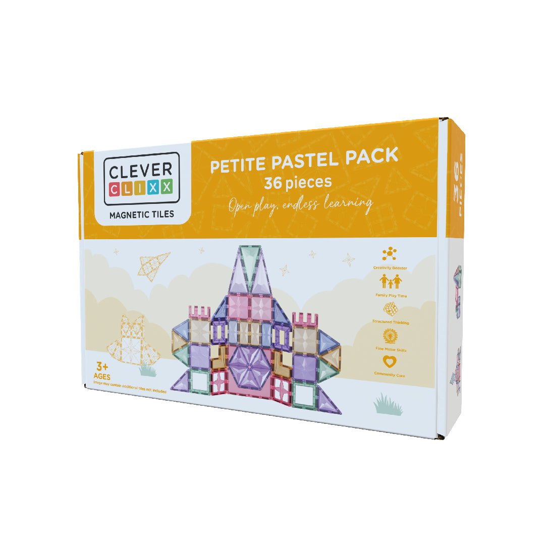 CleverClixx - Petite Pastel Pack 36 Pieces