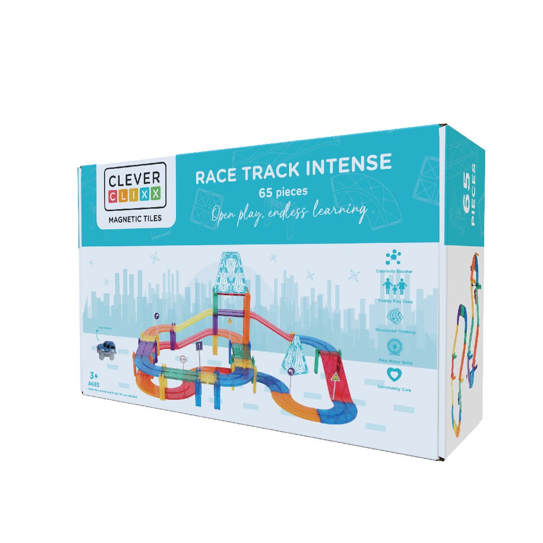 CleverClixx - Race Track Intense 65 Pieces