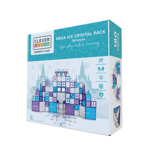 CleverClixx - Mega Ice Crystal Pack 180 Pieces