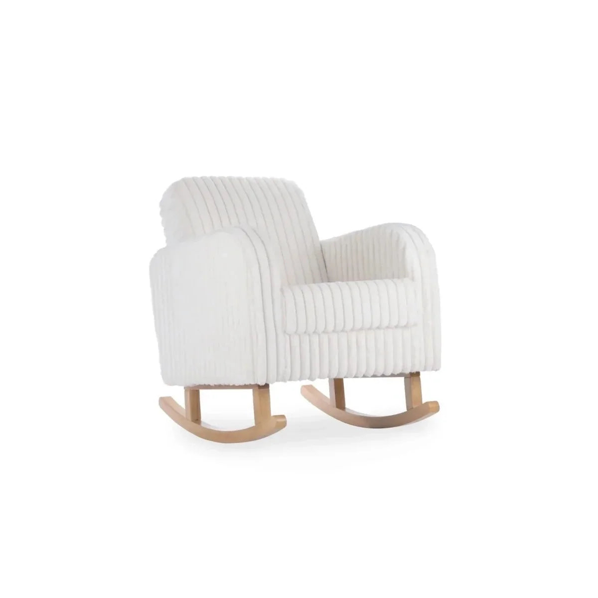 CuddleCo Etta Nursing Chair - Faux Fur Cream