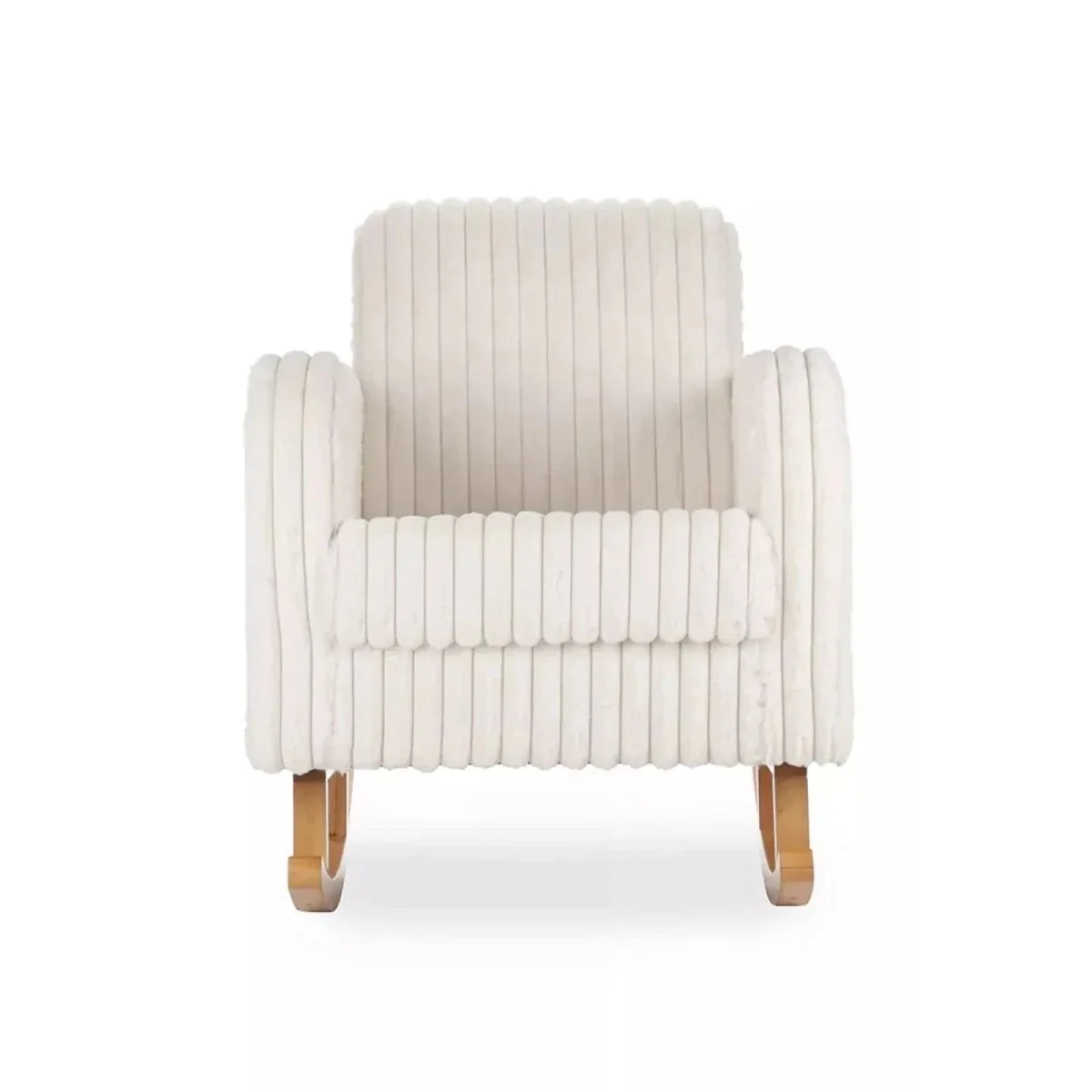 CuddleCo Etta Nursing Chair - Faux Fur Cream