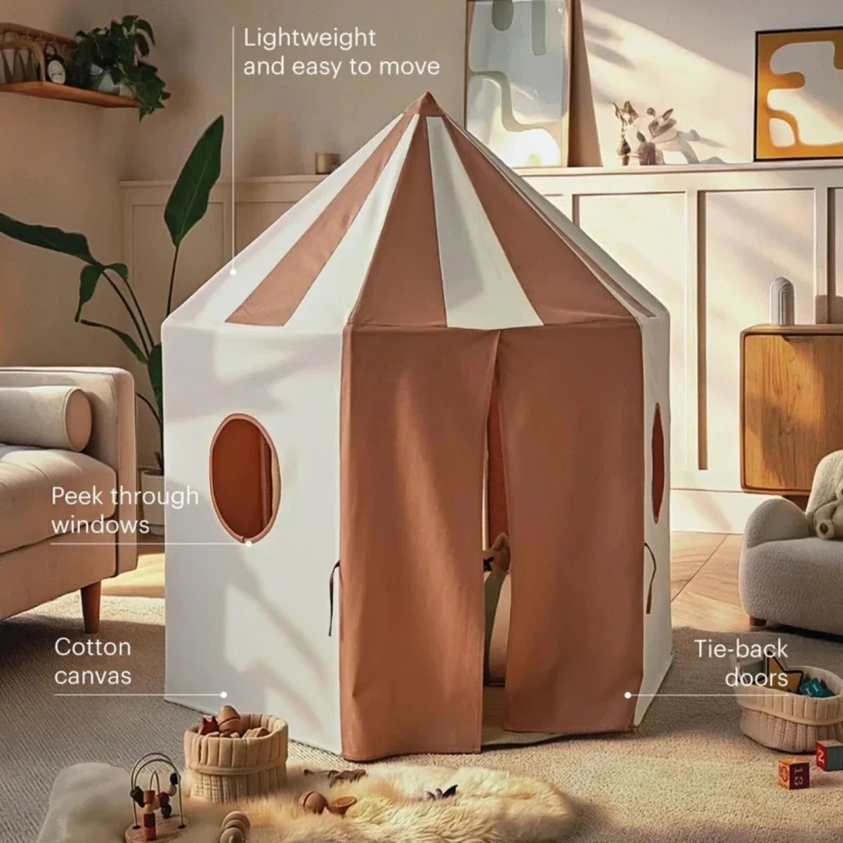 CuddleCo Pavilion Play Tent - Tuscany