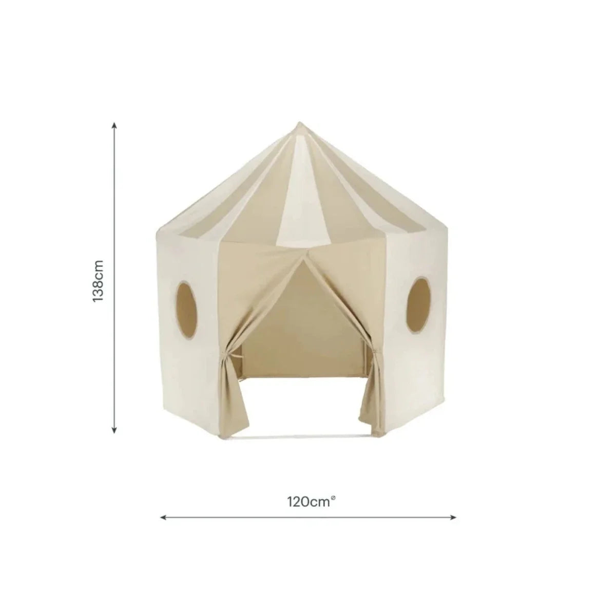 CuddleCo Pavilion Play Tent - Cookie