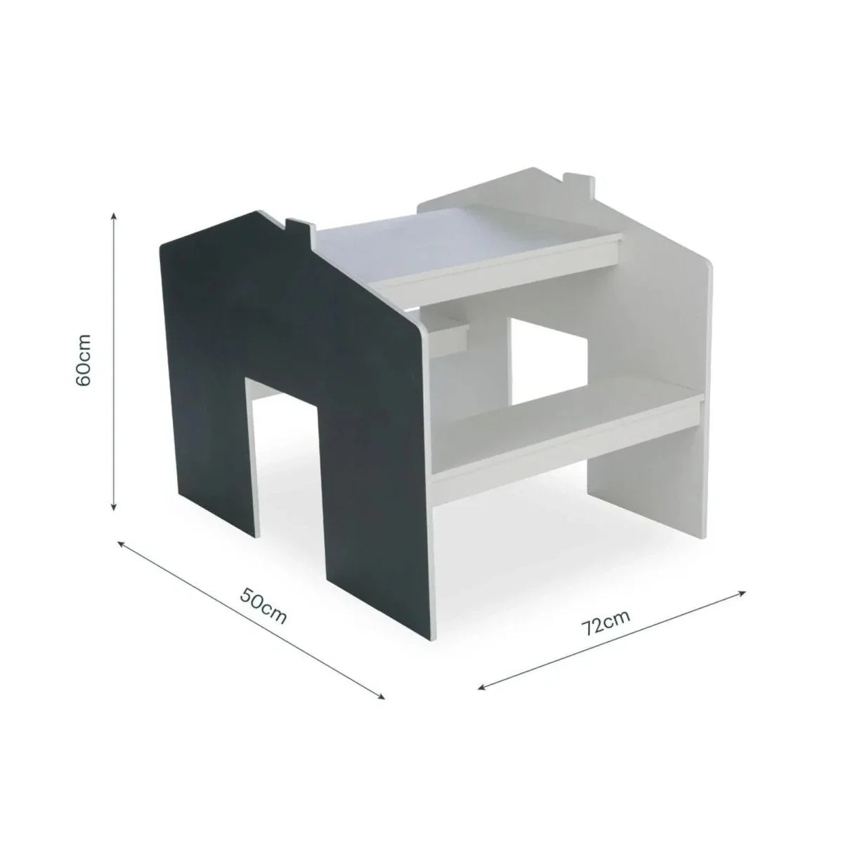 CuddleCo Play House Desk for 2 - Pebble