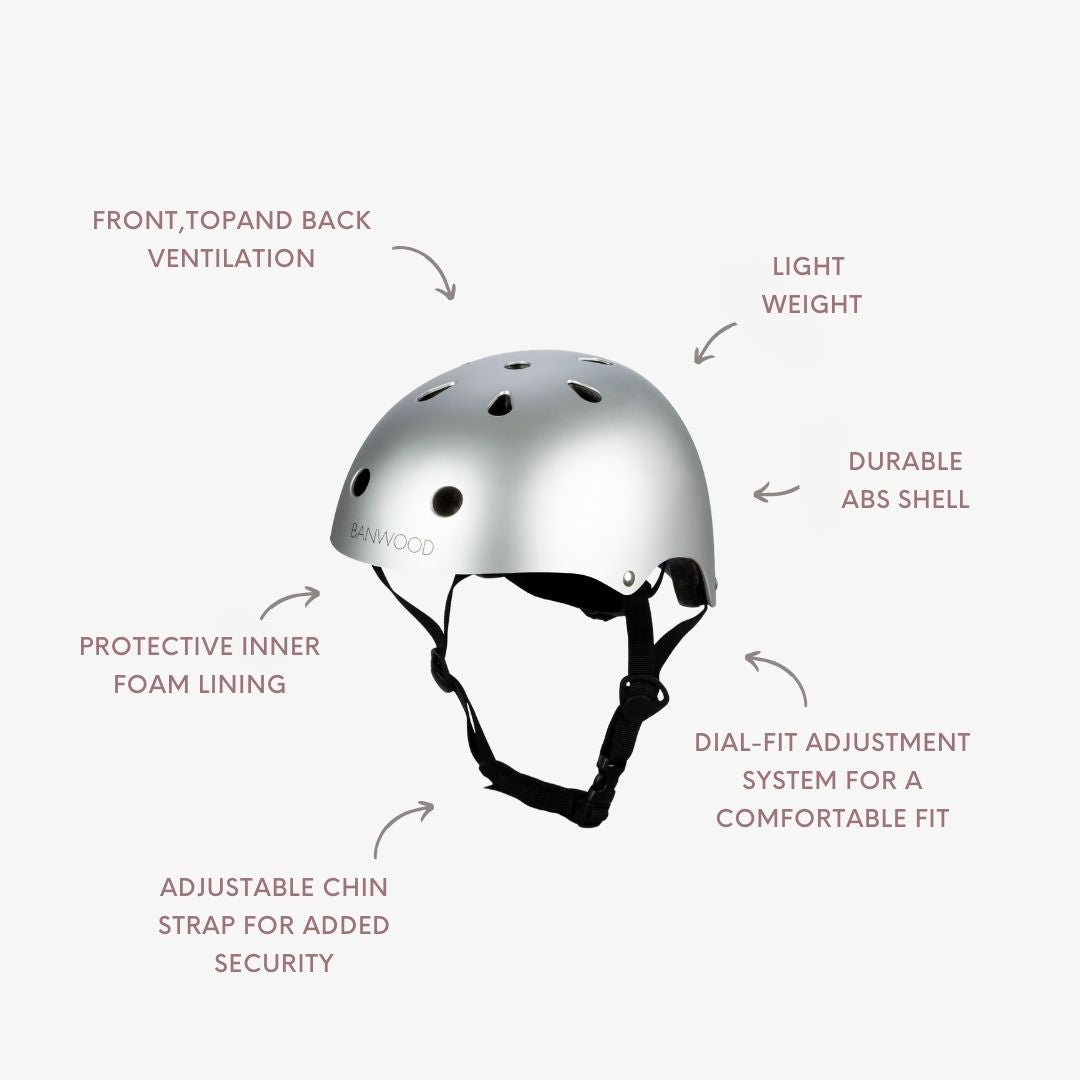 BANWOOD CLASSIC HELMET - CHROME