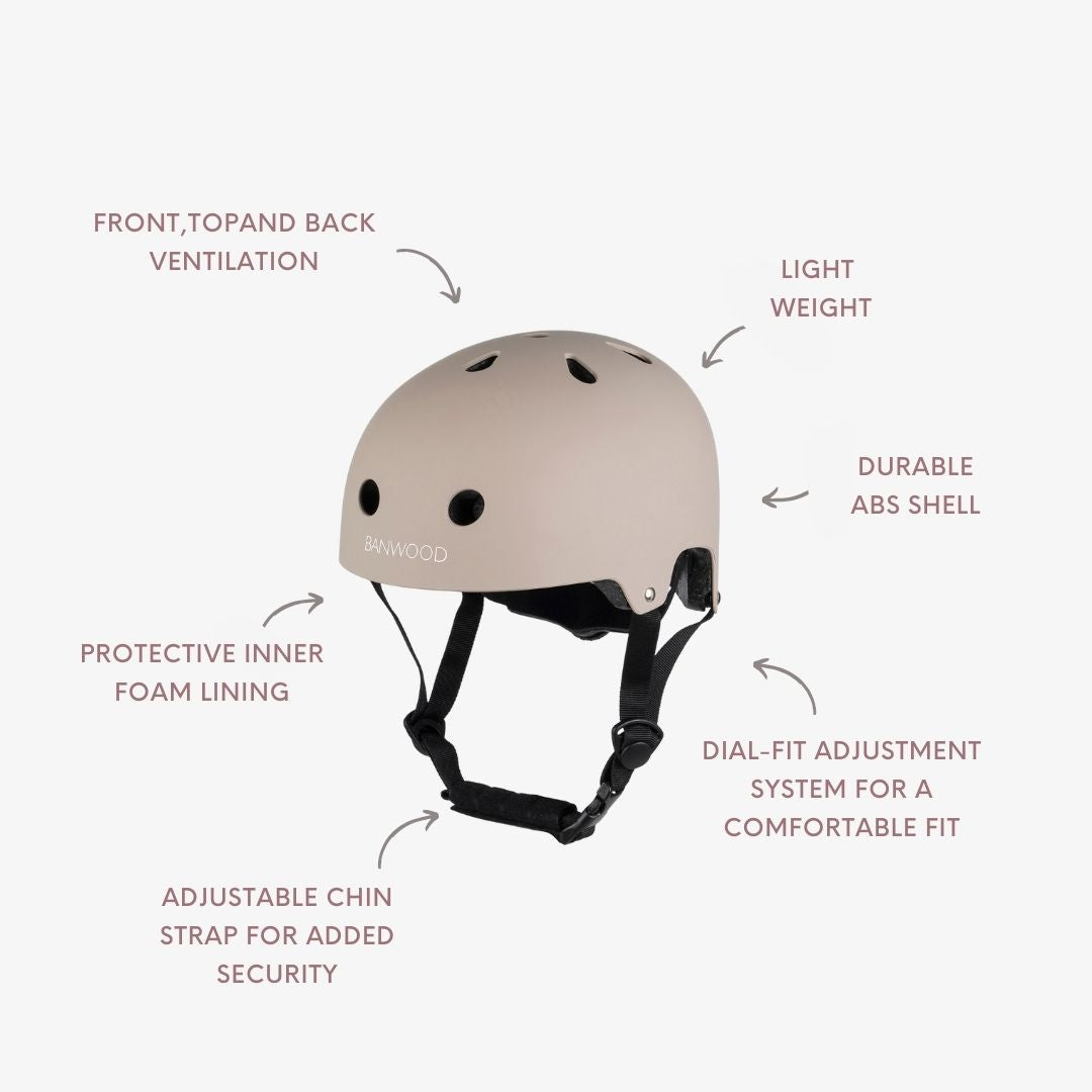 BANWOOD CLASSIC HELMET - MATTE BEIGE