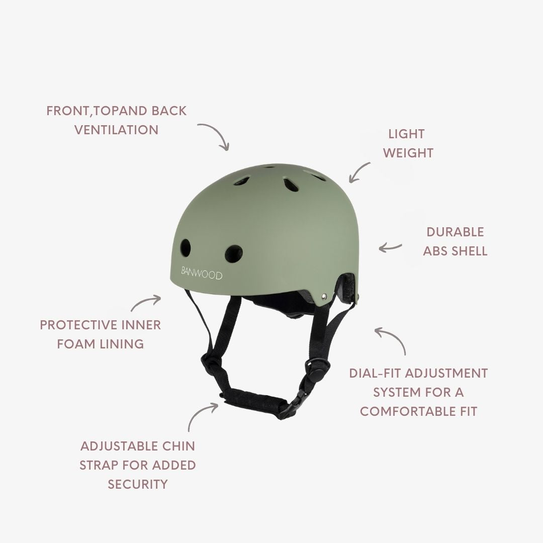 BANWOOD CLASSIC HELMET - MATTE FOREST