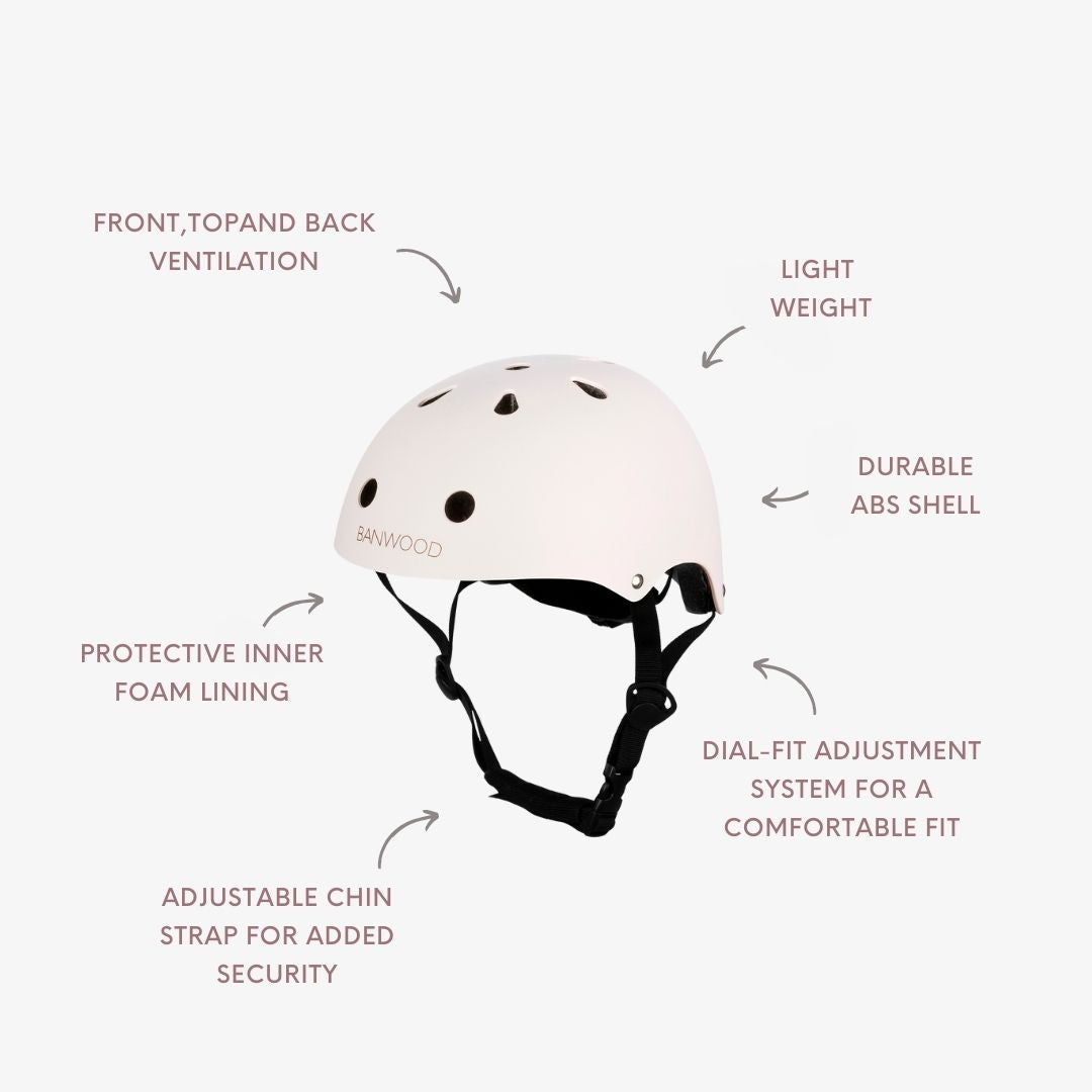 BANWOOD CLASSIC HELMET - MATTE PINK