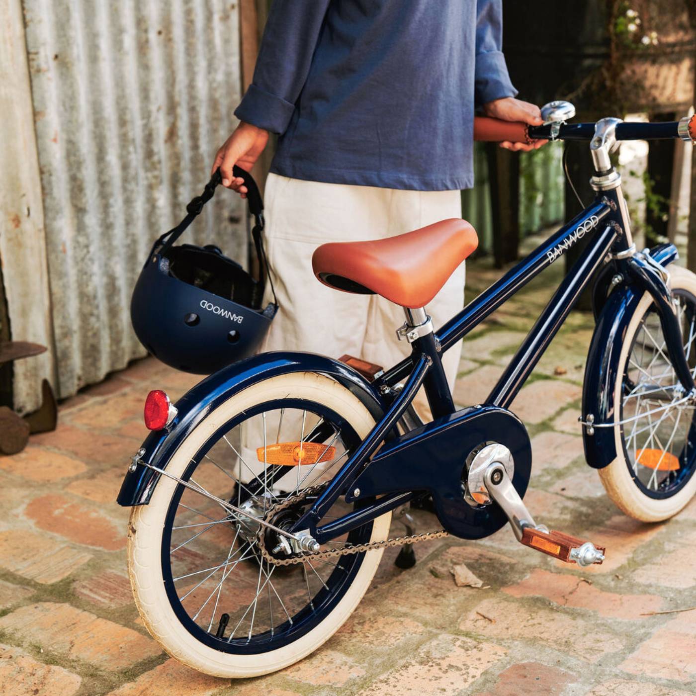 BANWOOD CLASSIC BIKE 16" VINTAGE - NAVY