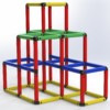 Funphix Climbing Gyms Climbing Frame Kit. 298-Piece Indoor Outdoor Climbing Toys - Modular Kids Climbing Frame for STEM Learning