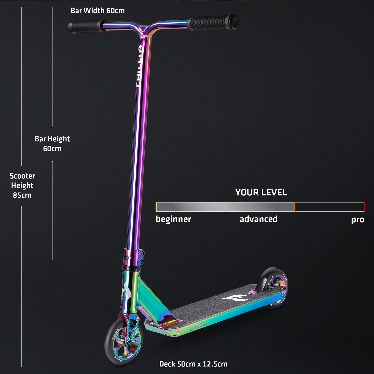 Chilli Reaper Reloaded Stunt Scooter - Neochrome