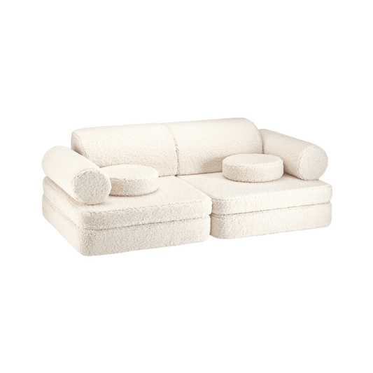 Wigiwama Settee - Teddy Boucle