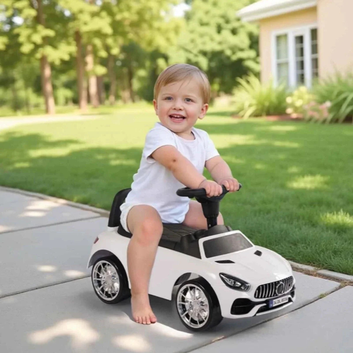 Dolu Ride On with Electronic Sounds & Soft Wheels