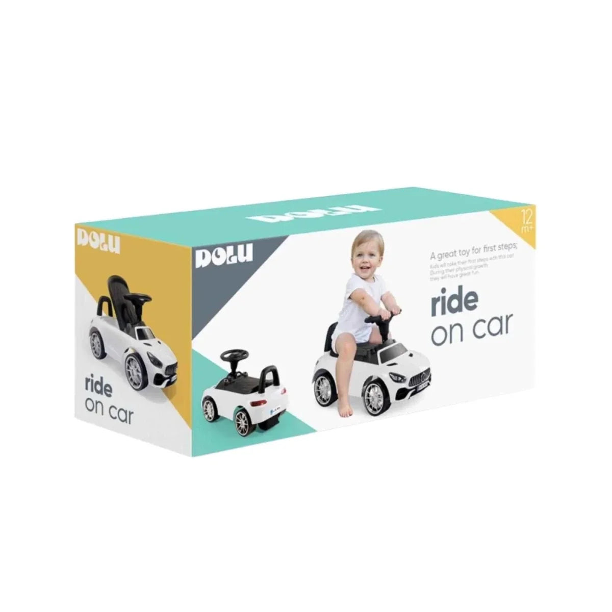 Dolu Ride On with Electronic Sounds & Soft Wheels