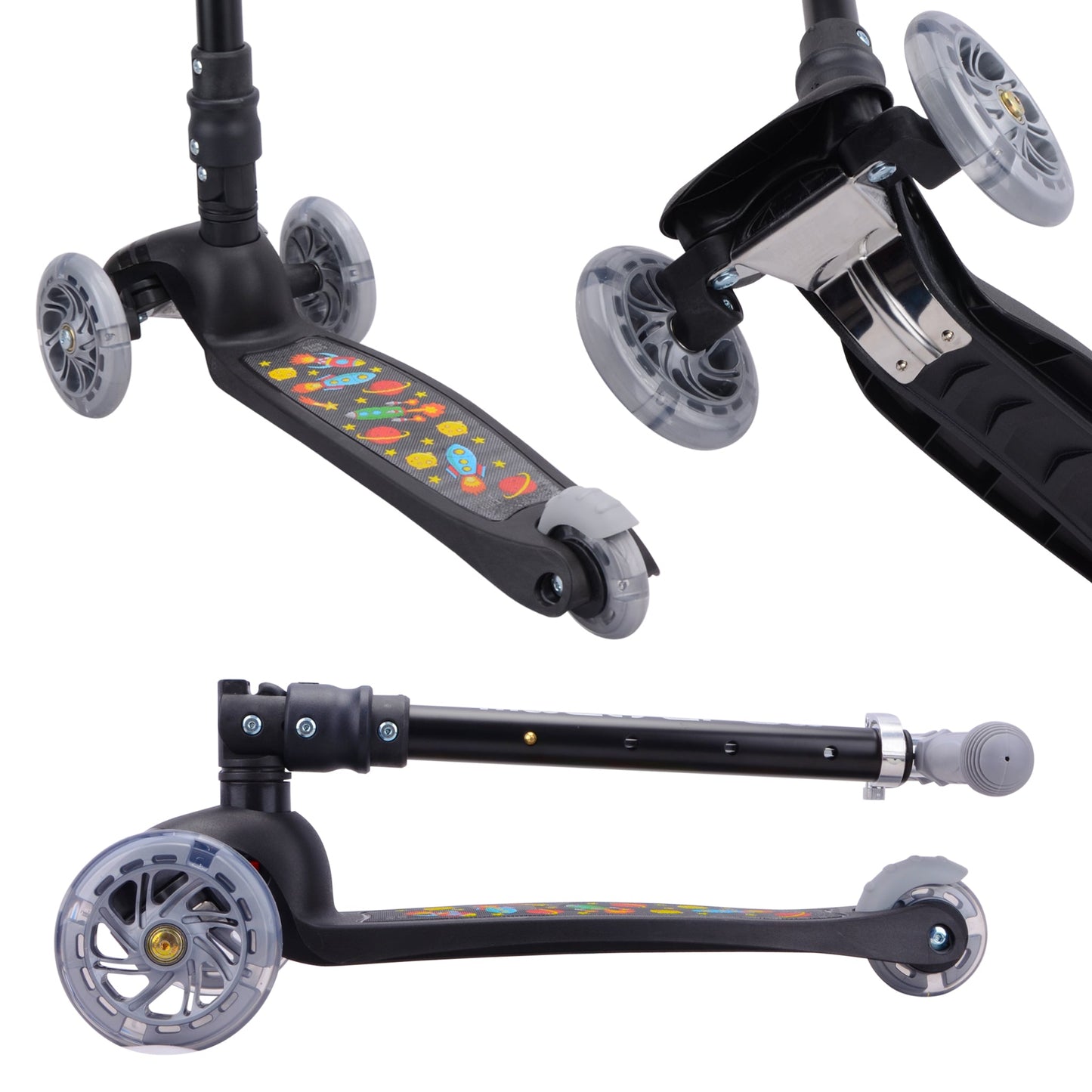 BOLDCUBE Rocket - Teeny Fold 3 Wheel Scooter