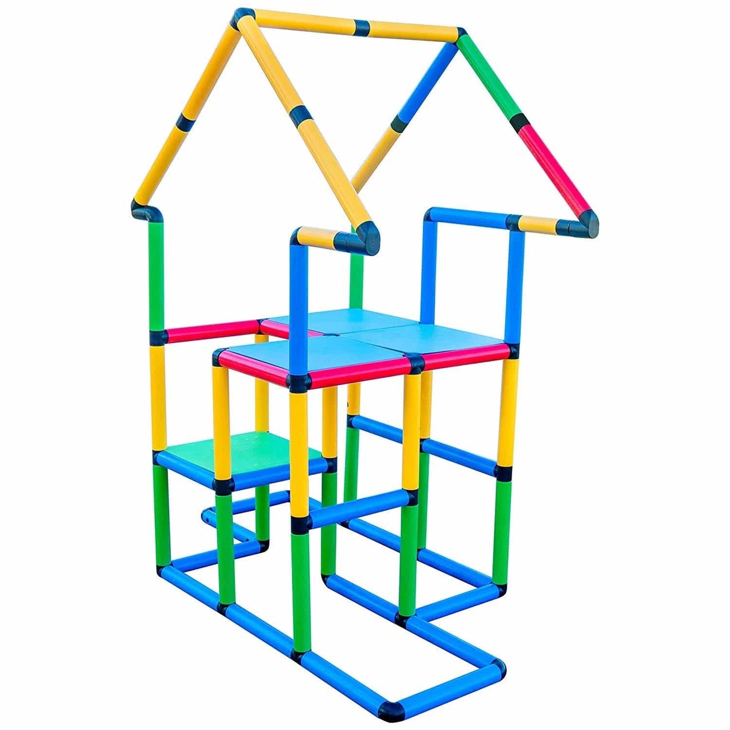 Funphix Deluxe Climbing Frame Kit – 296 Piece Indoor Outdoor Playset for Creative Building Fun!