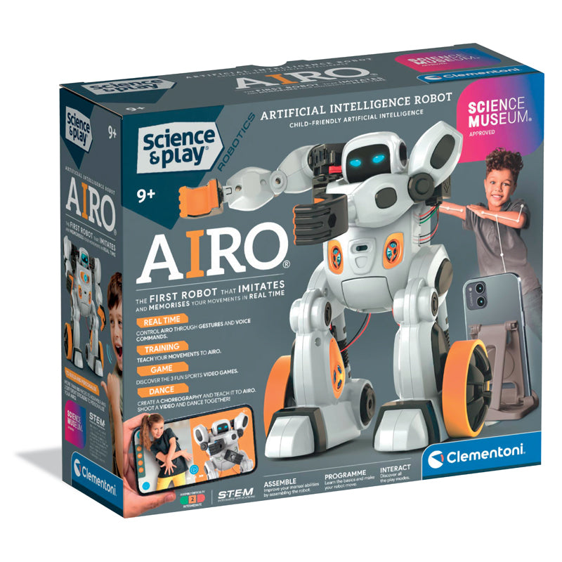 Clementoni Science Museum AiRo Artificial Intelligence Robot