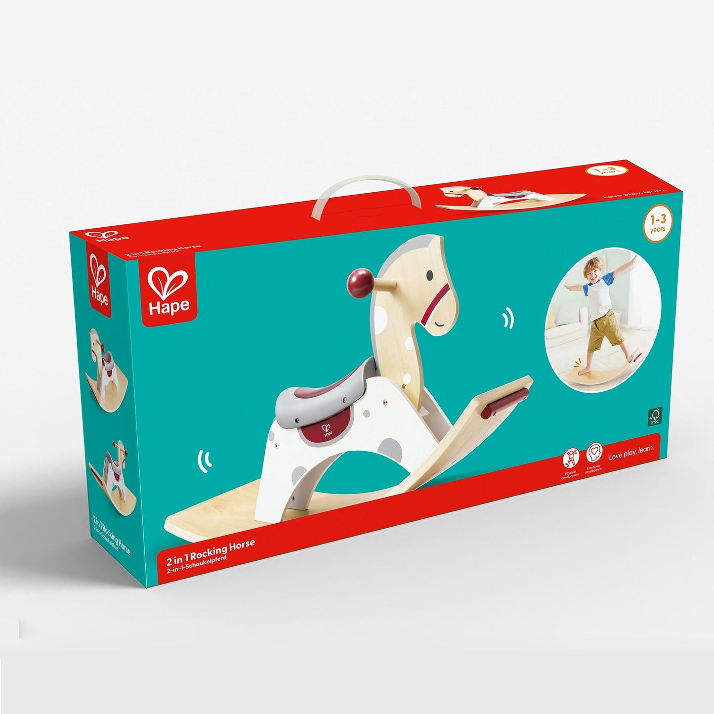 Hape 2 in 1 Rocking Horse