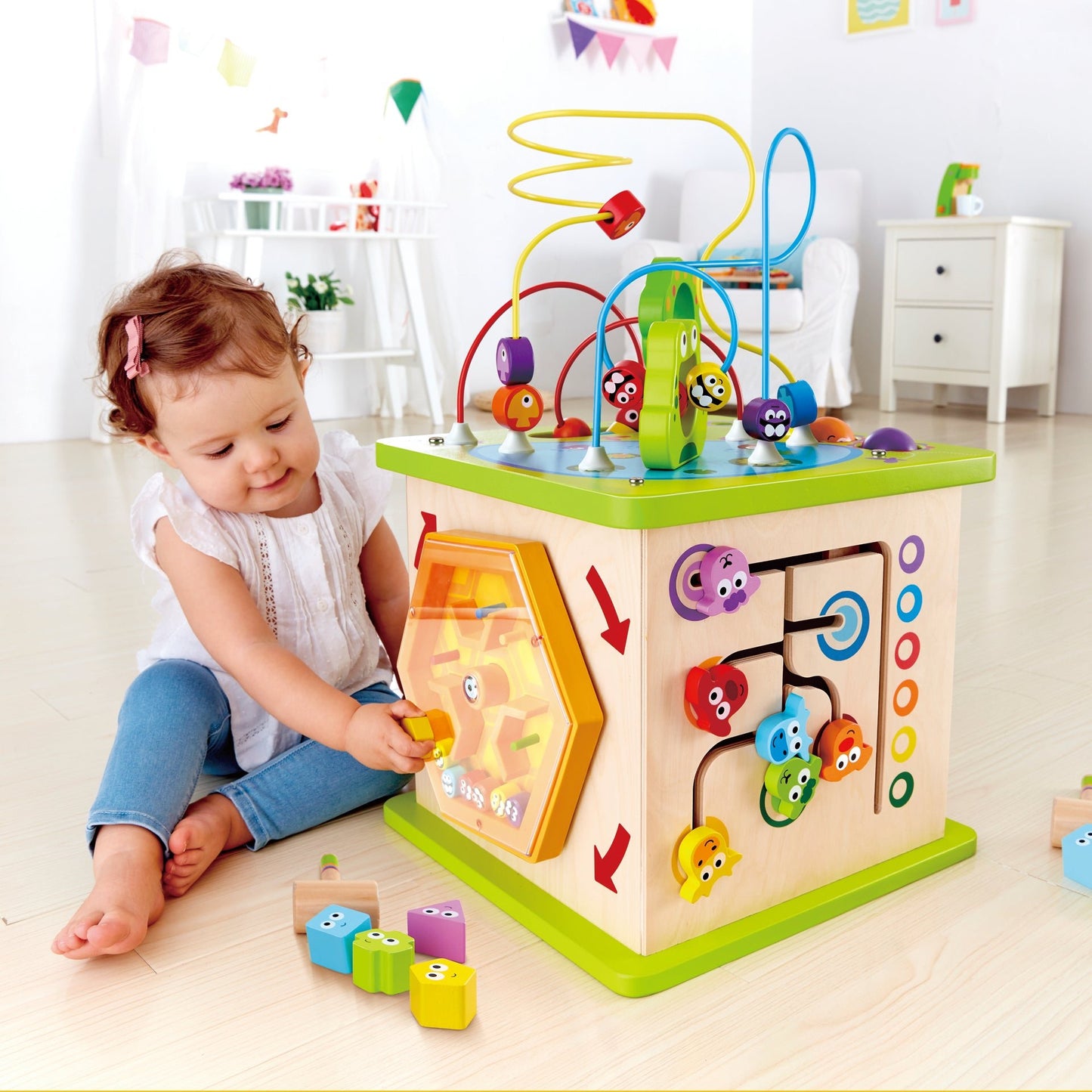 Hape Country Critters Play Cube