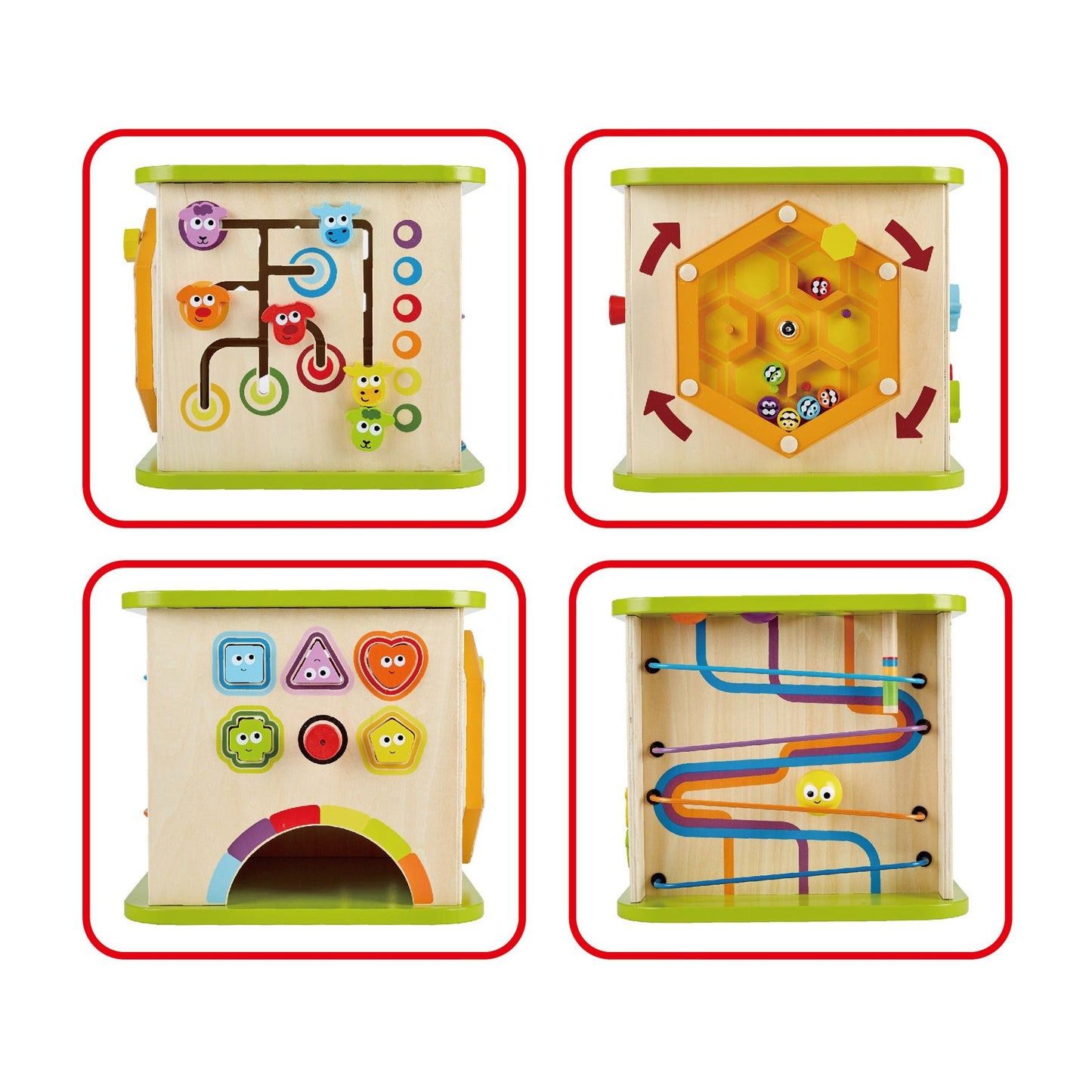 Hape Country Critters Play Cube