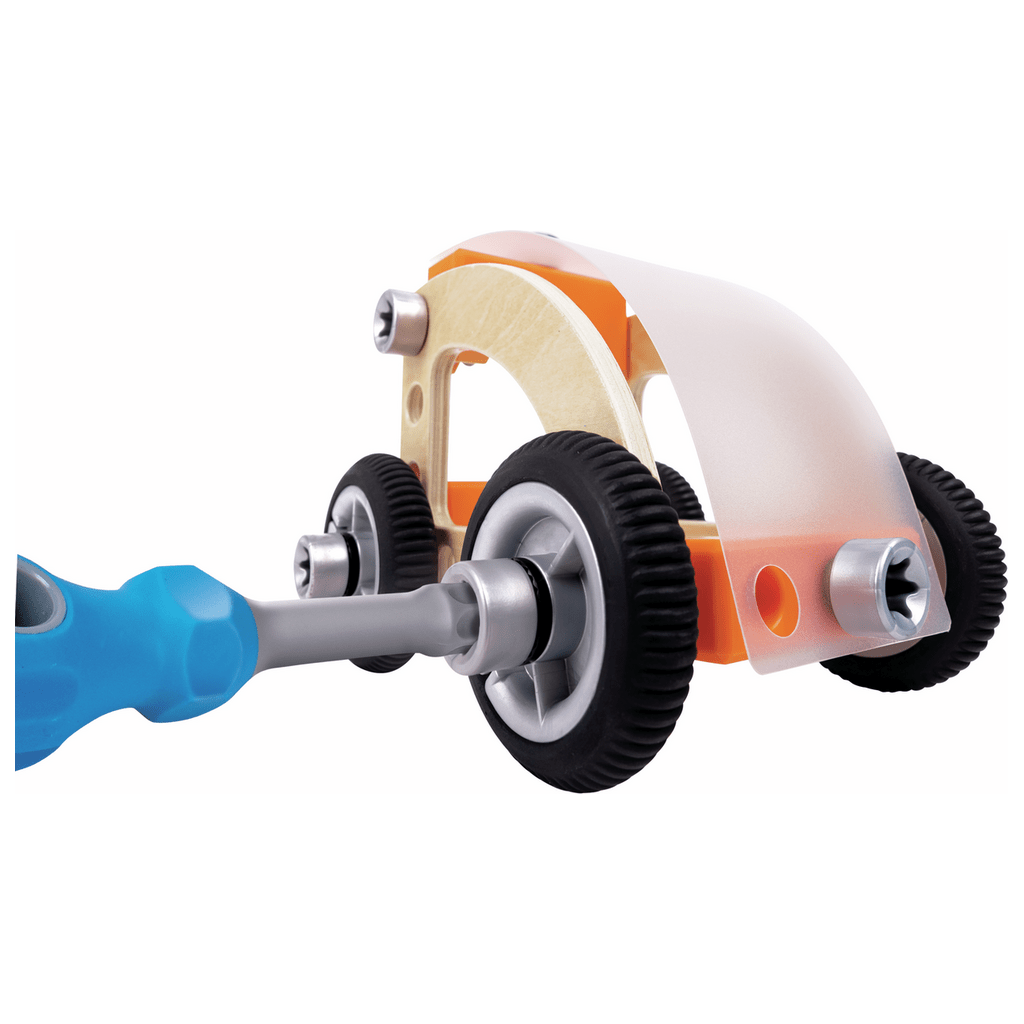 Hape Build 'n' Drive Car Set