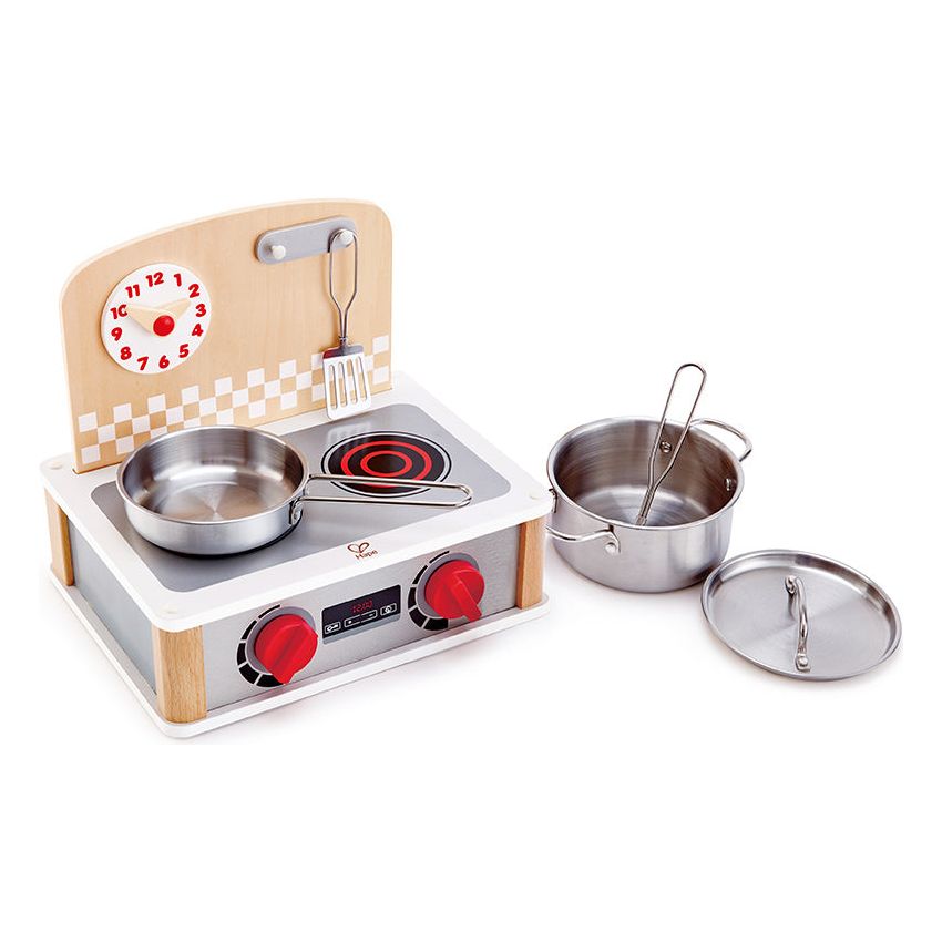 Hape 2-in-1 Kitchen & Grill Set