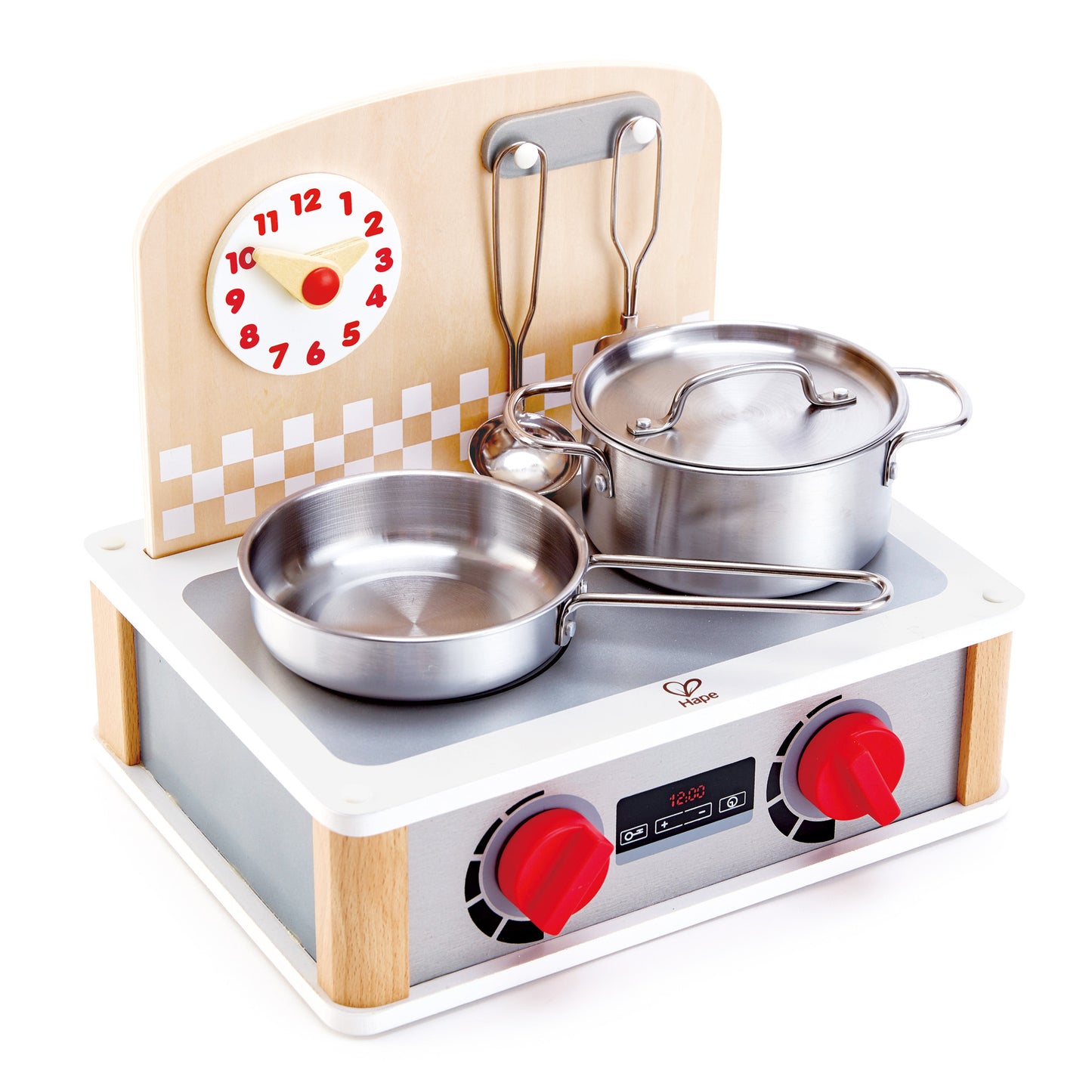 Hape 2-in-1 Kitchen & Grill Set