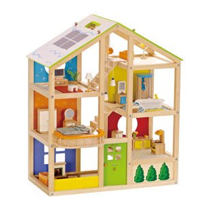 Hape All Season House (Furnished) Dollshouse