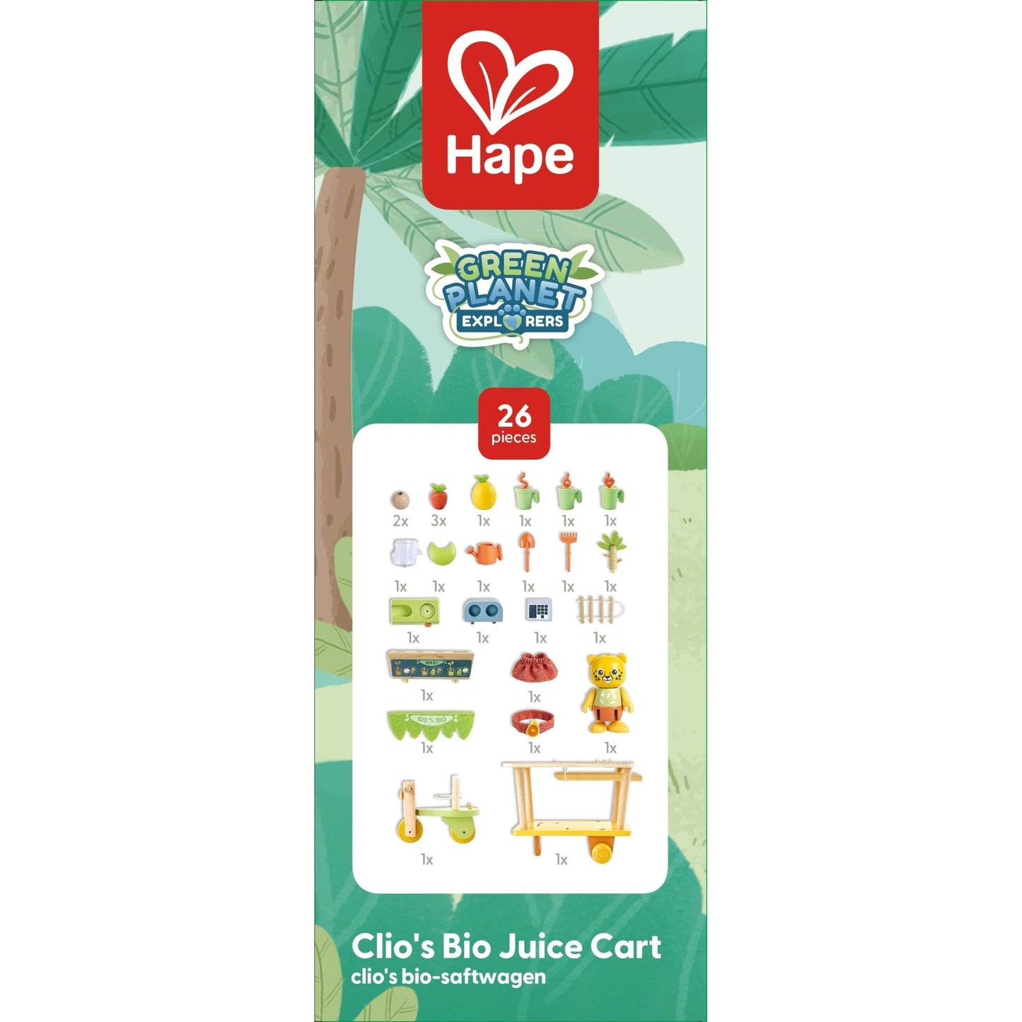 Hape Clio's Bio Juice Shop Playset