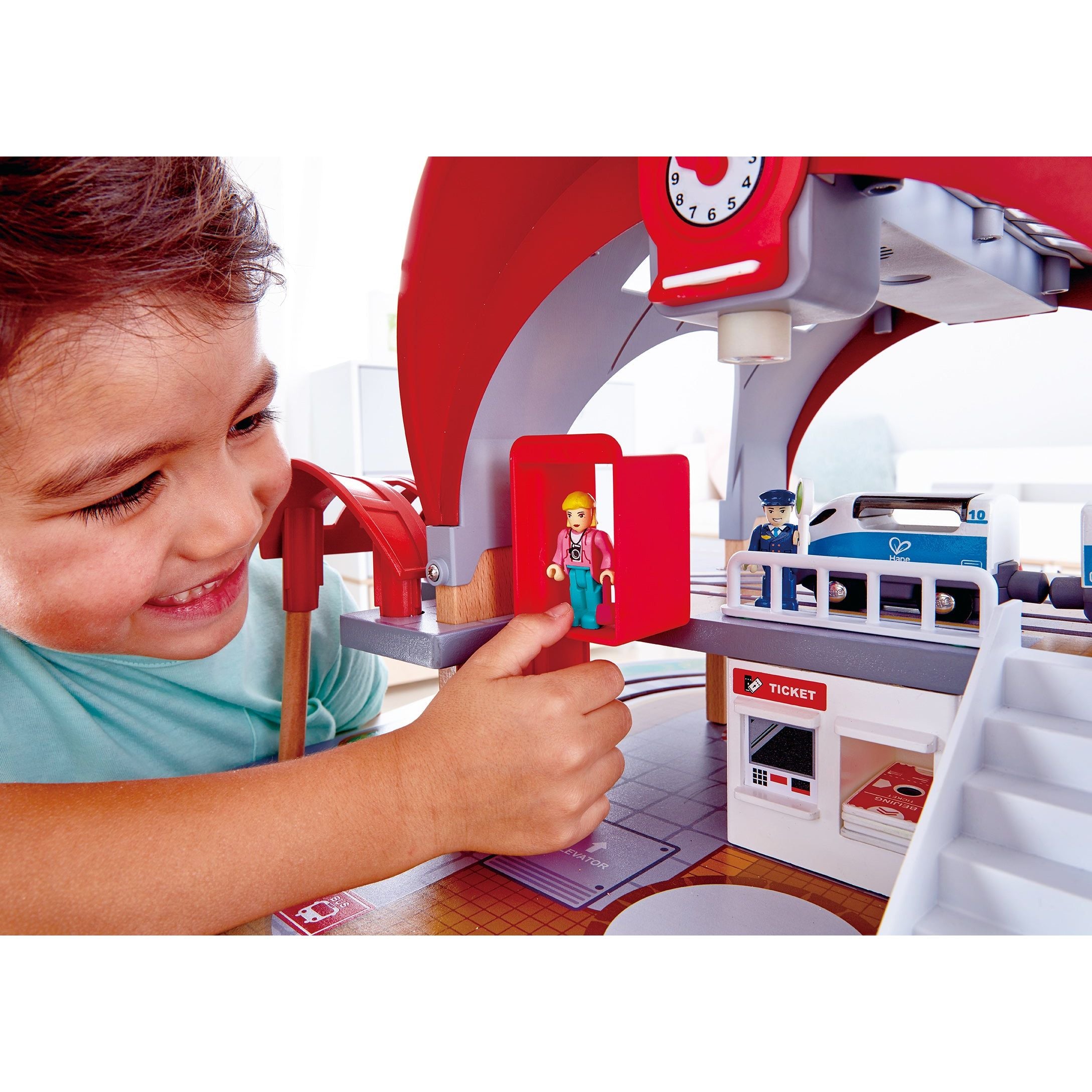 Hape Grand City Station Age 3 The Online Toy Shop