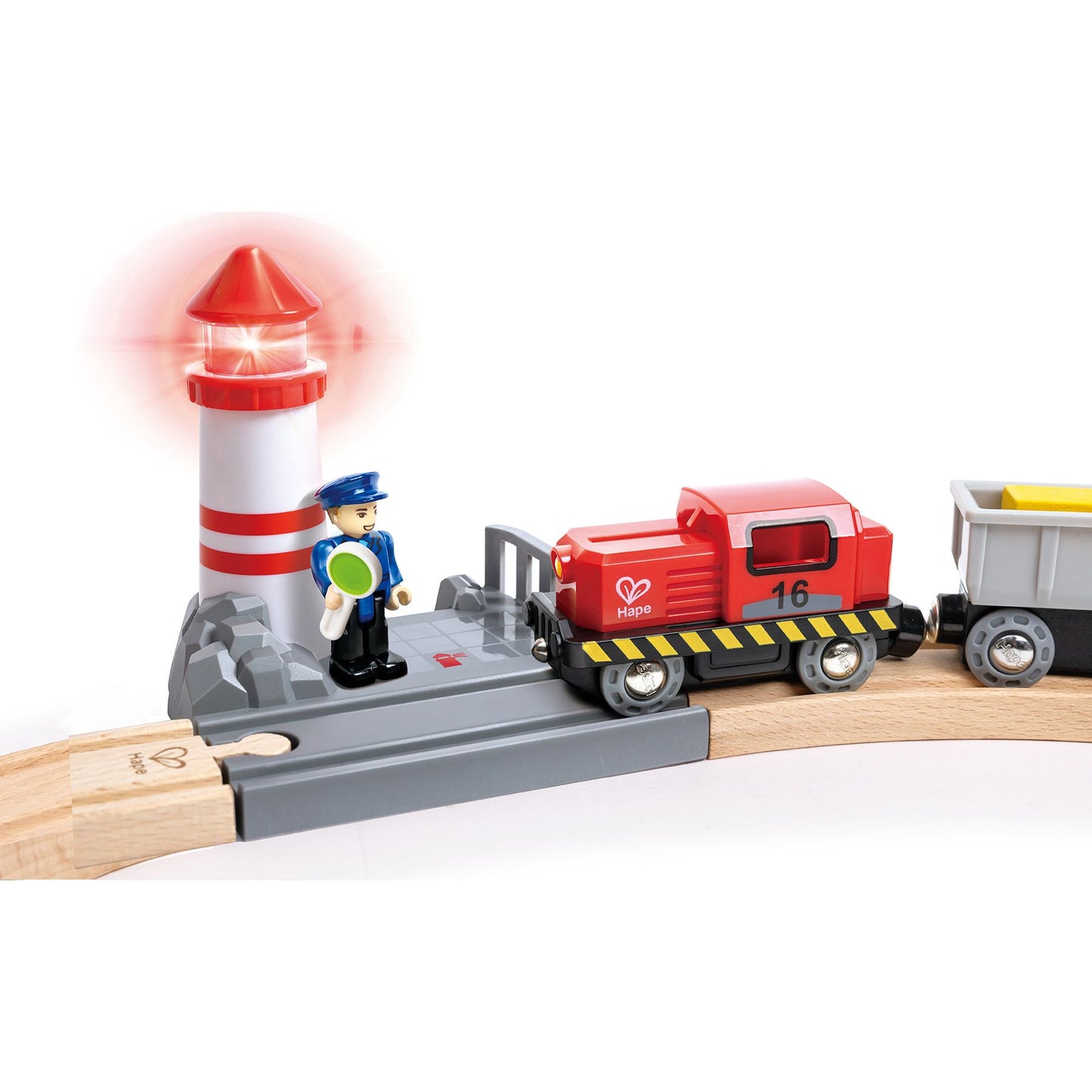 Hape Sea & Rail Cargo Transportation Set