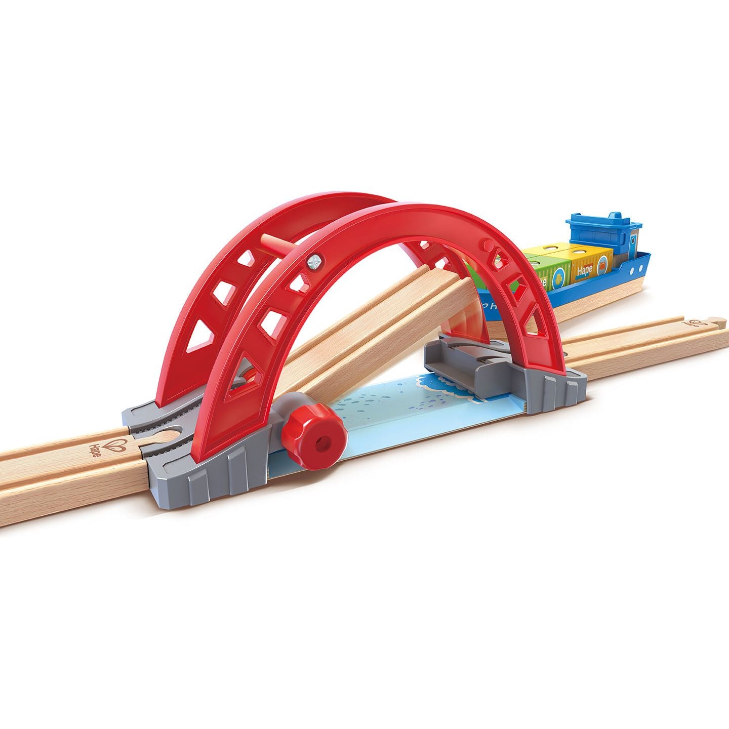 Hape Sea & Rail Cargo Transportation Set