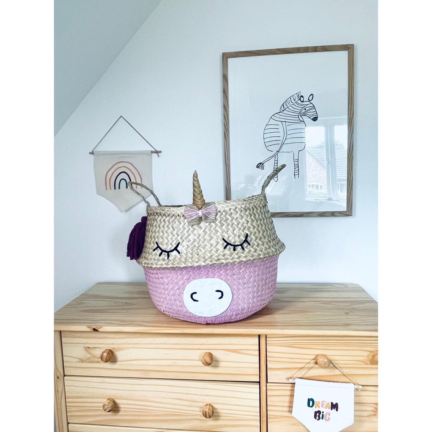 Unicorn Basket - Extra Large