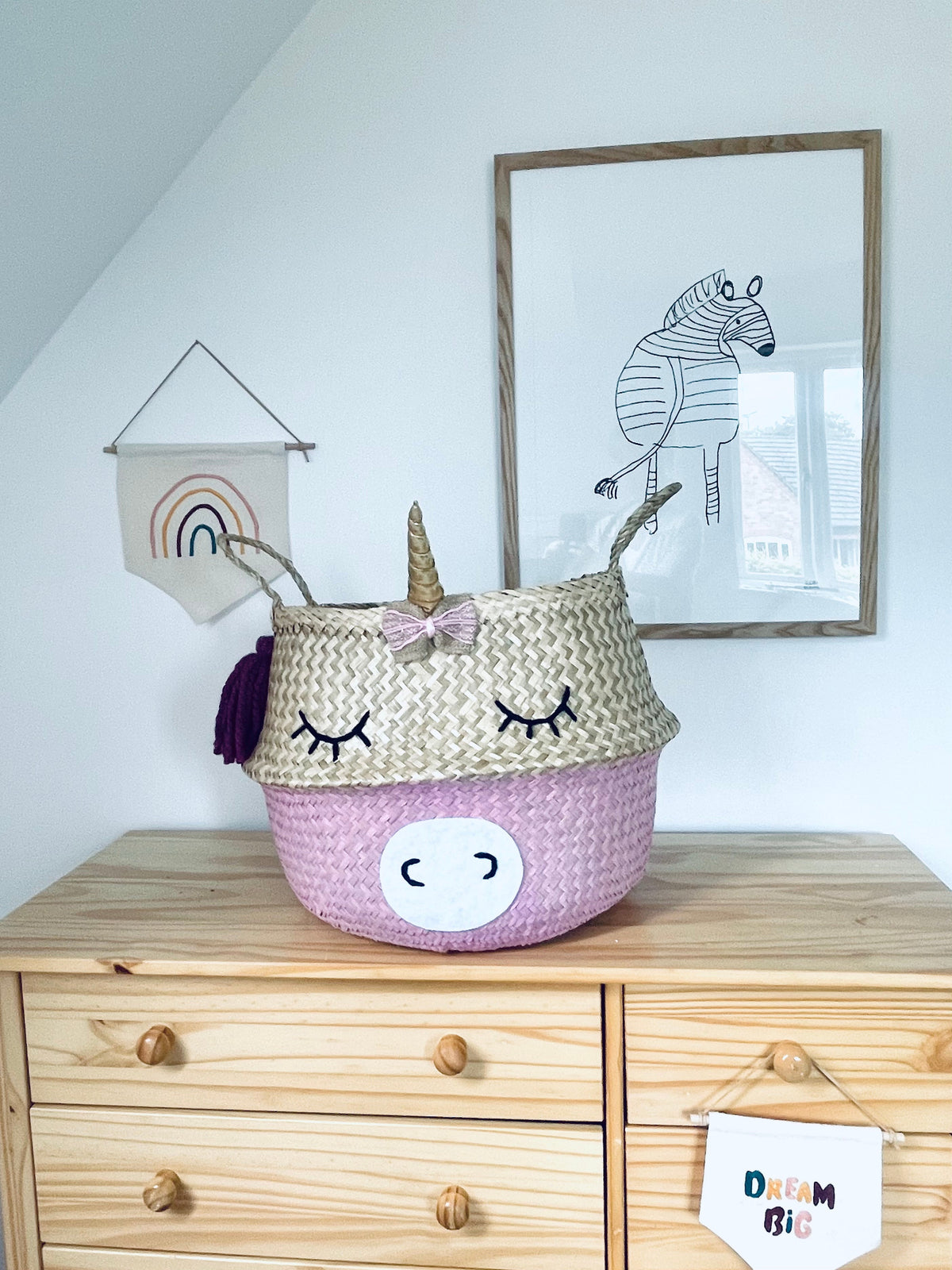 Unicorn Basket - Extra Large